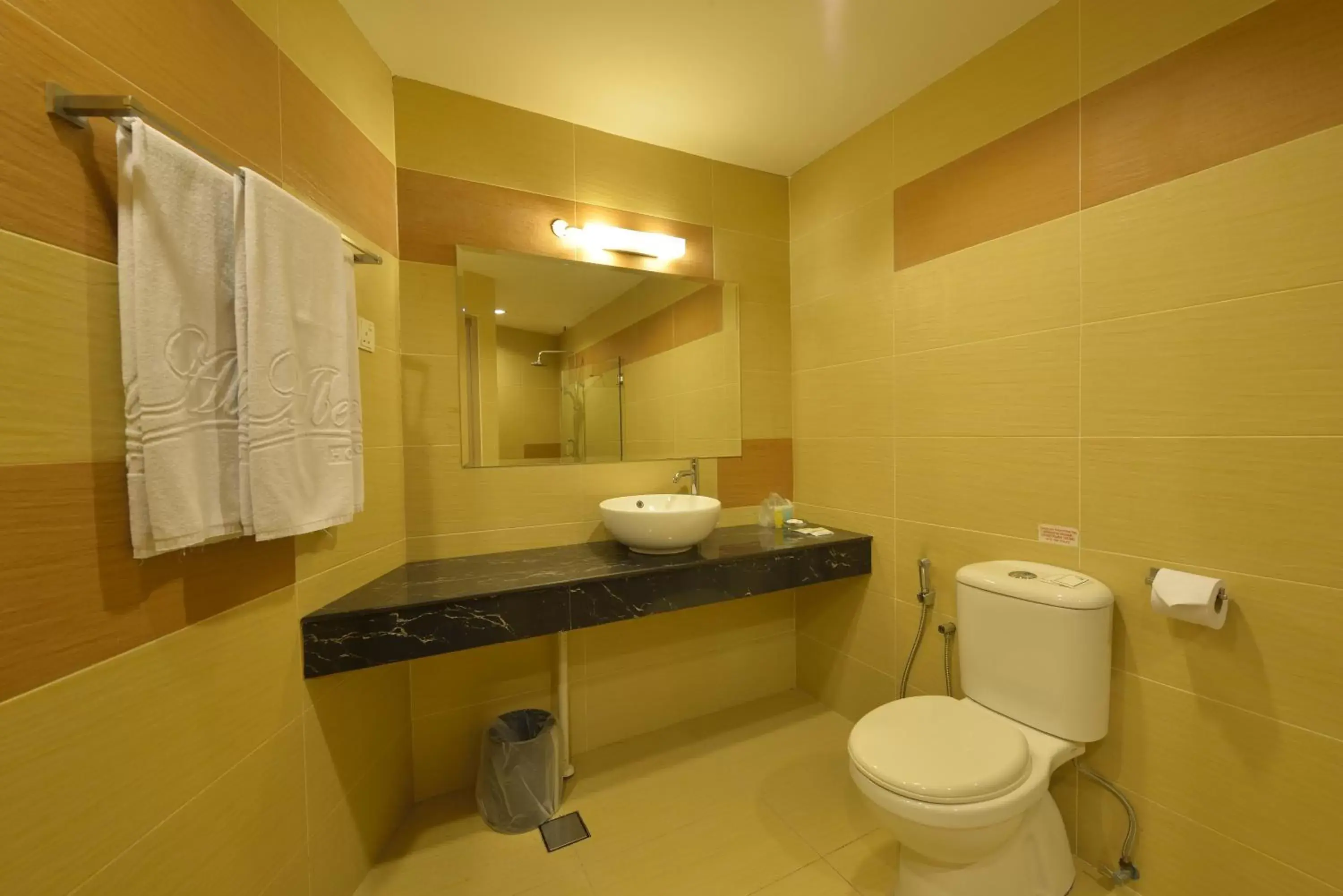 Bathroom in Abell Hotel