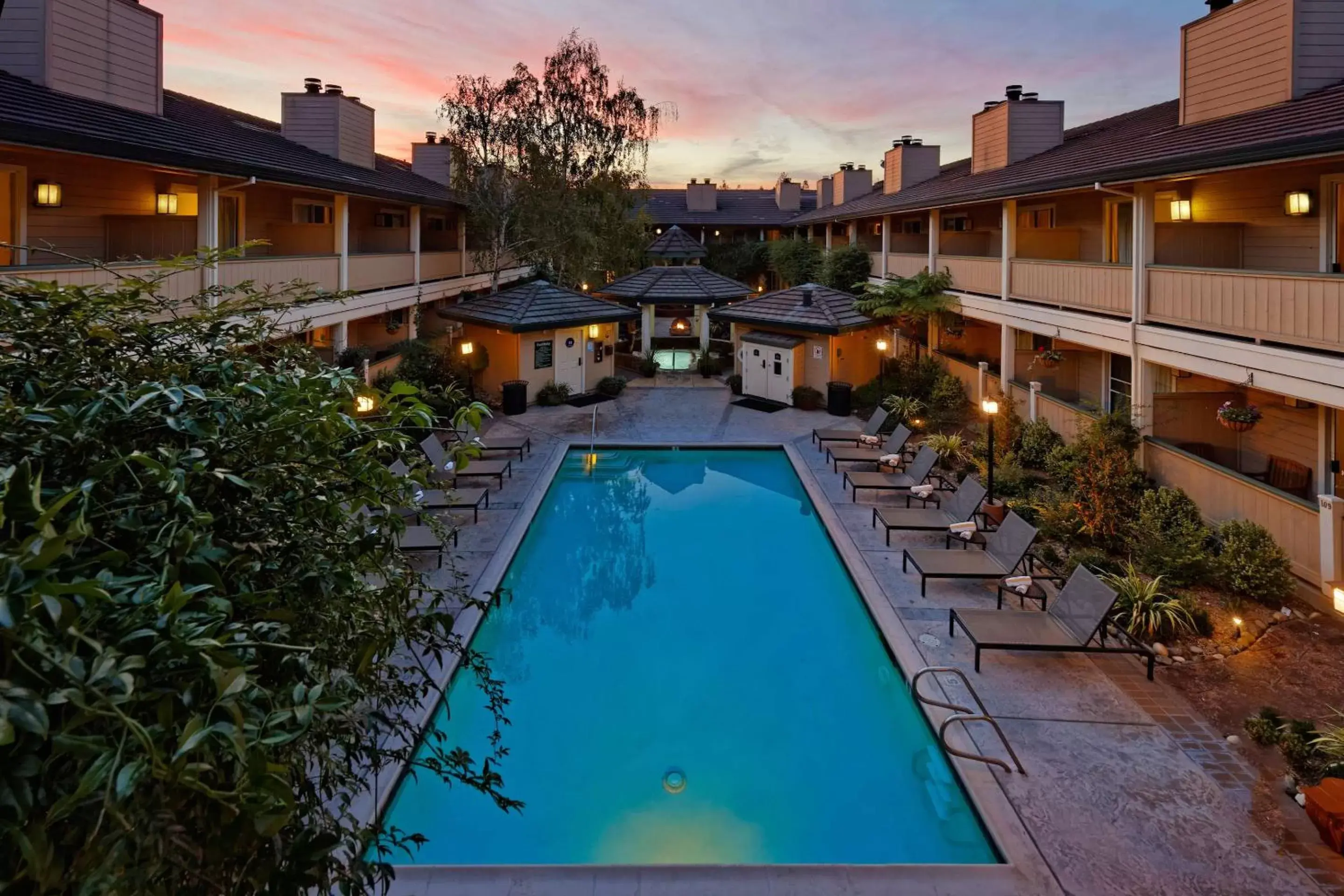 On site, Pool View in Best Western Sonoma Valley Inn & Krug Event Center