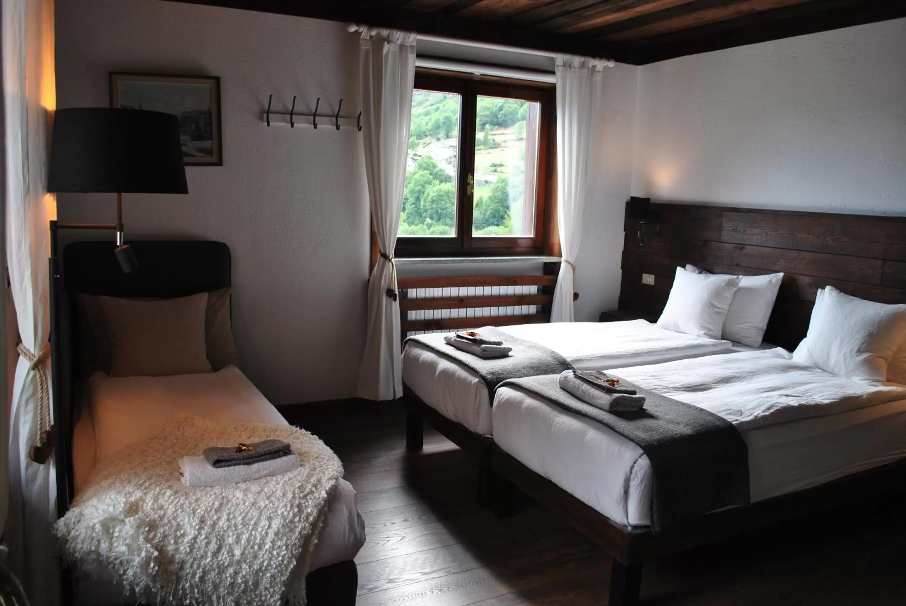 Bed in Hotell Millefiori- Alpine Event Lodge