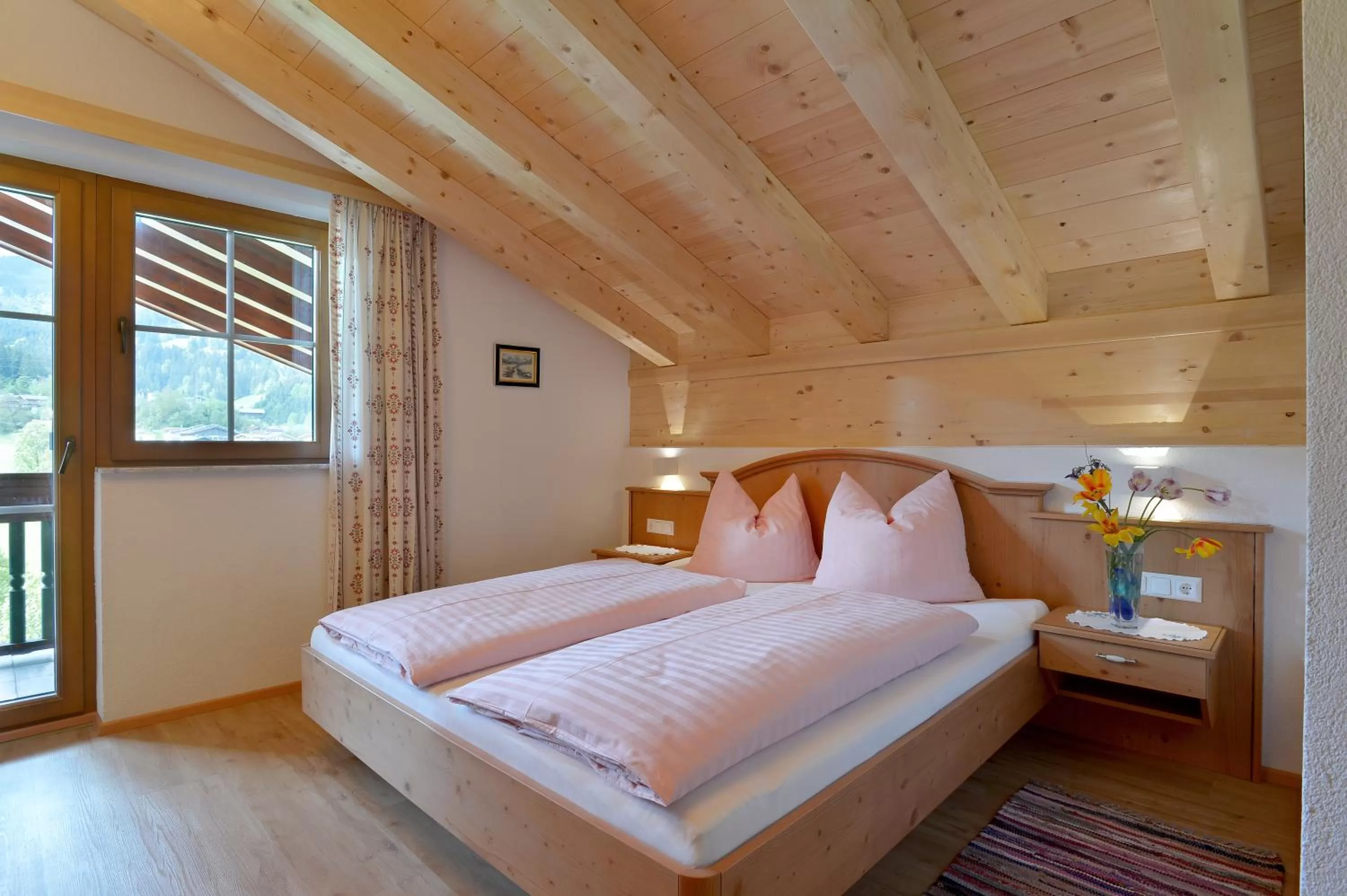 Bed in Apparthotel Tom Sojer