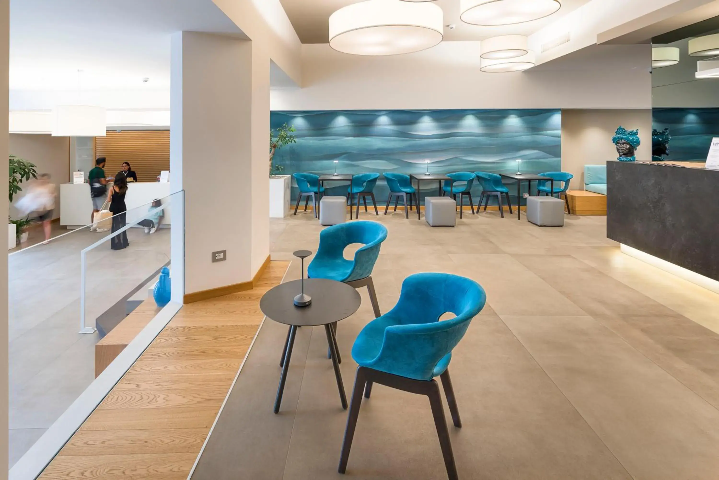 Seating area in Albatros Beach Hotel