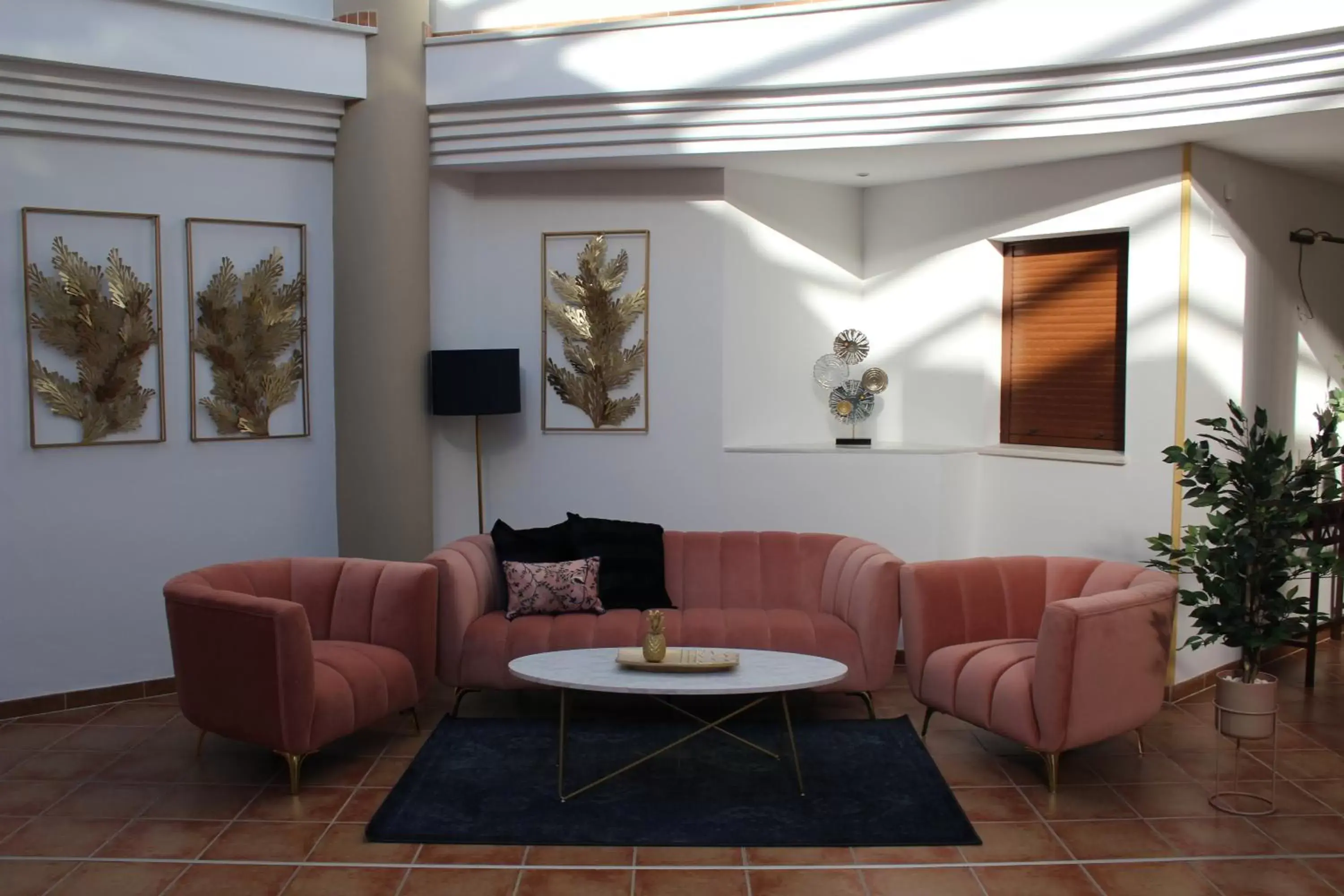 Living room, Seating Area in HOTEL HACIENDA SANTA BARBARA