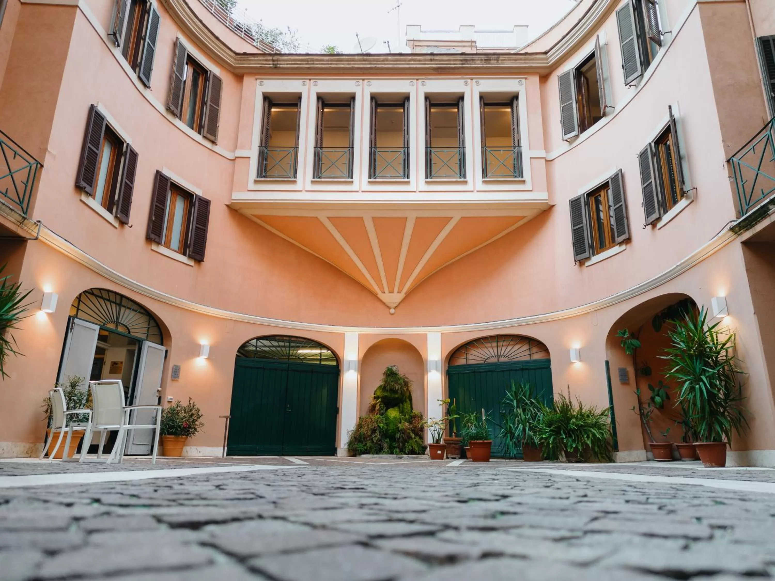 Property building in Unica Suites Rome