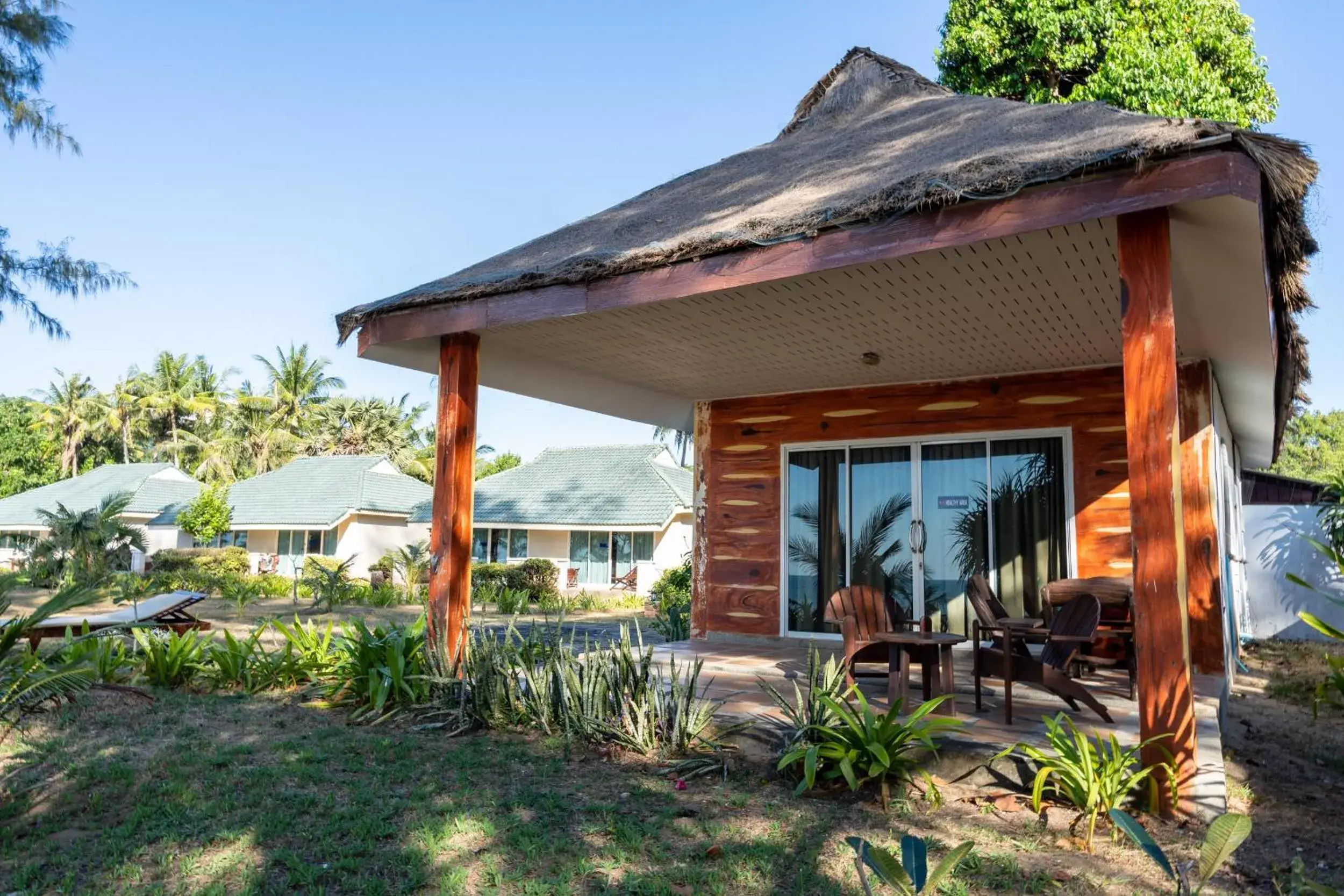 Patio in Gooddays Lanta Beach Resort SHA