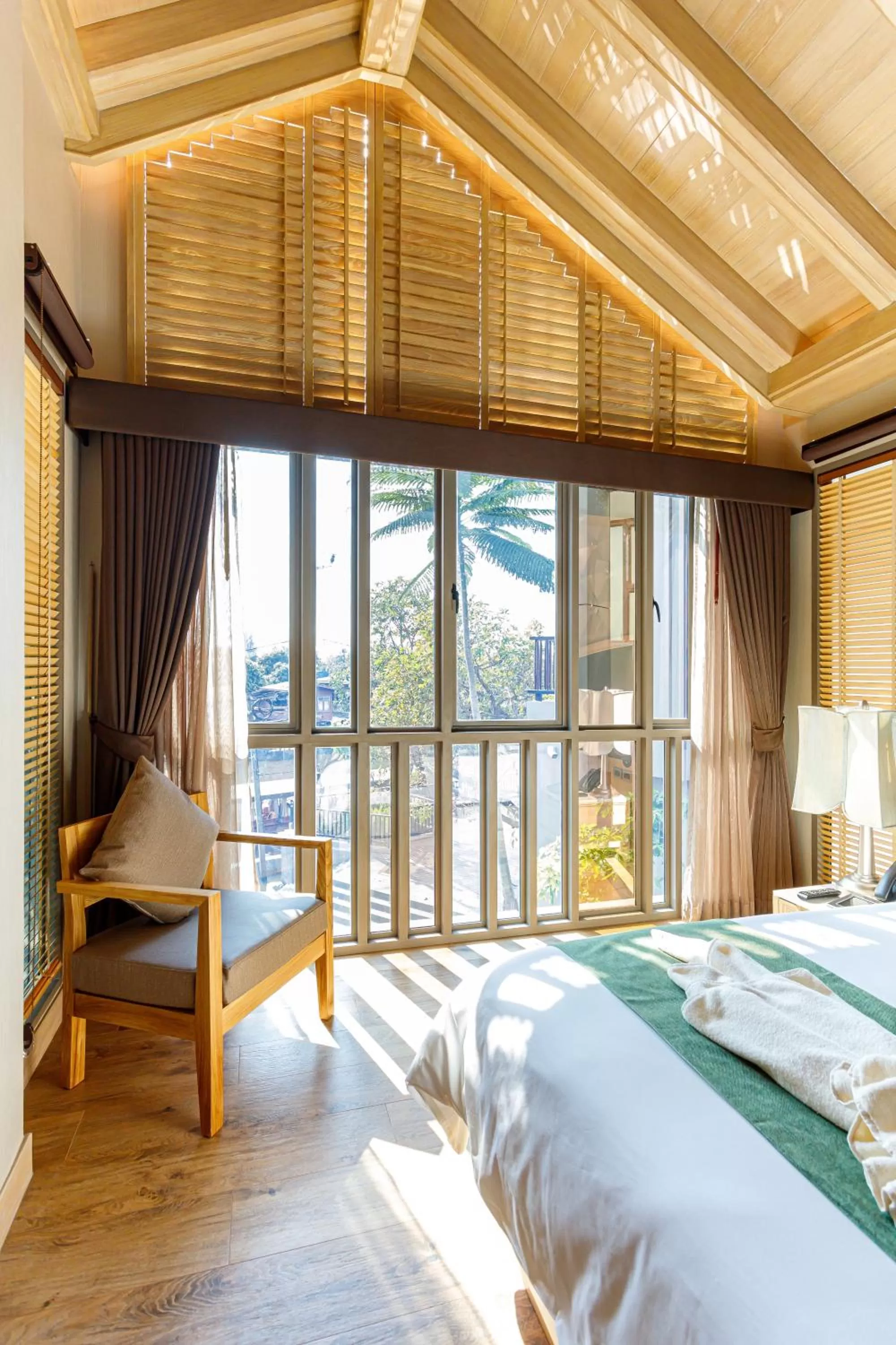 View (from property/room), Bed in W1Bangkoknoi Hotel