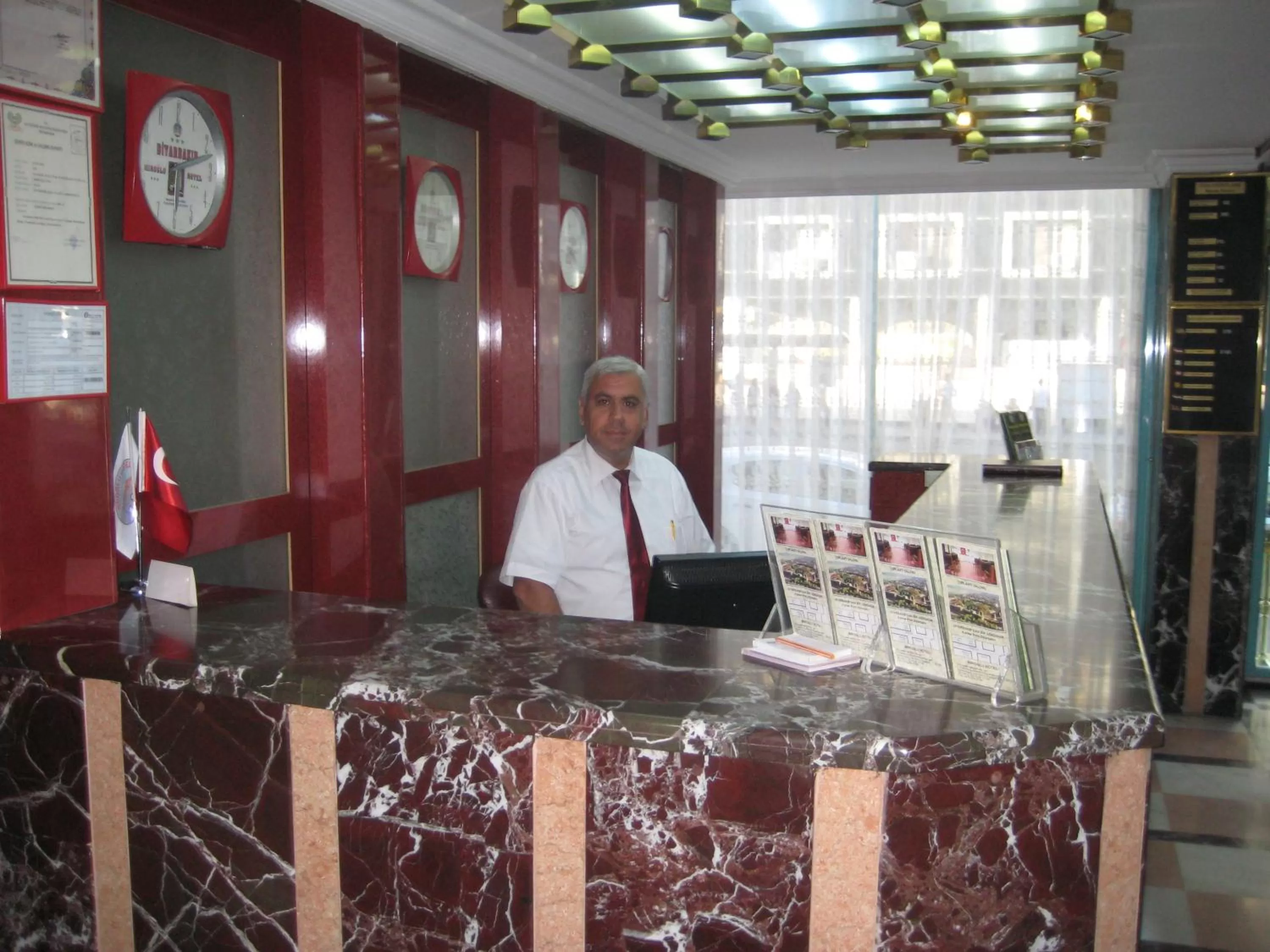 Lobby or reception in Miroglu Hotel