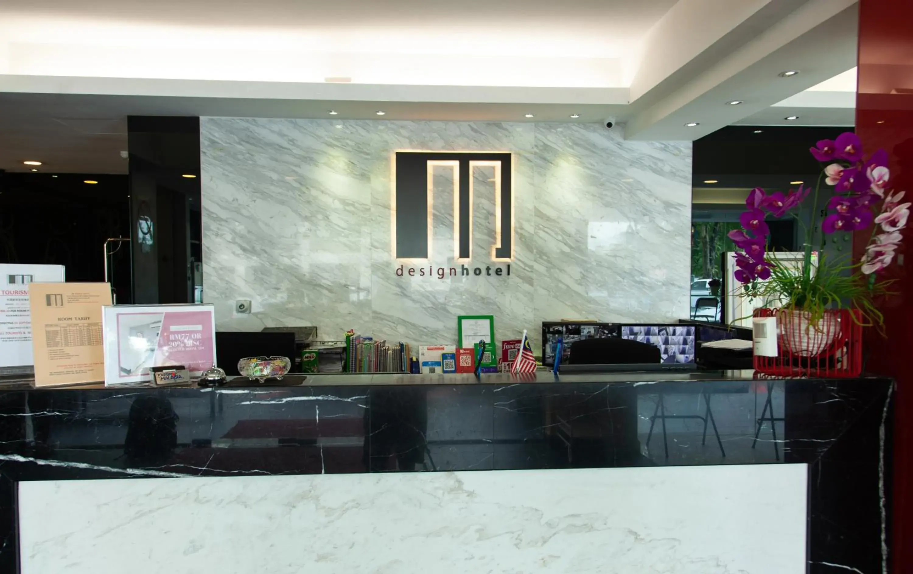 Lobby or reception in M Design Hotel @ Pandan Indah Lobby or reception in M Design Hotel @ Pandan Indah