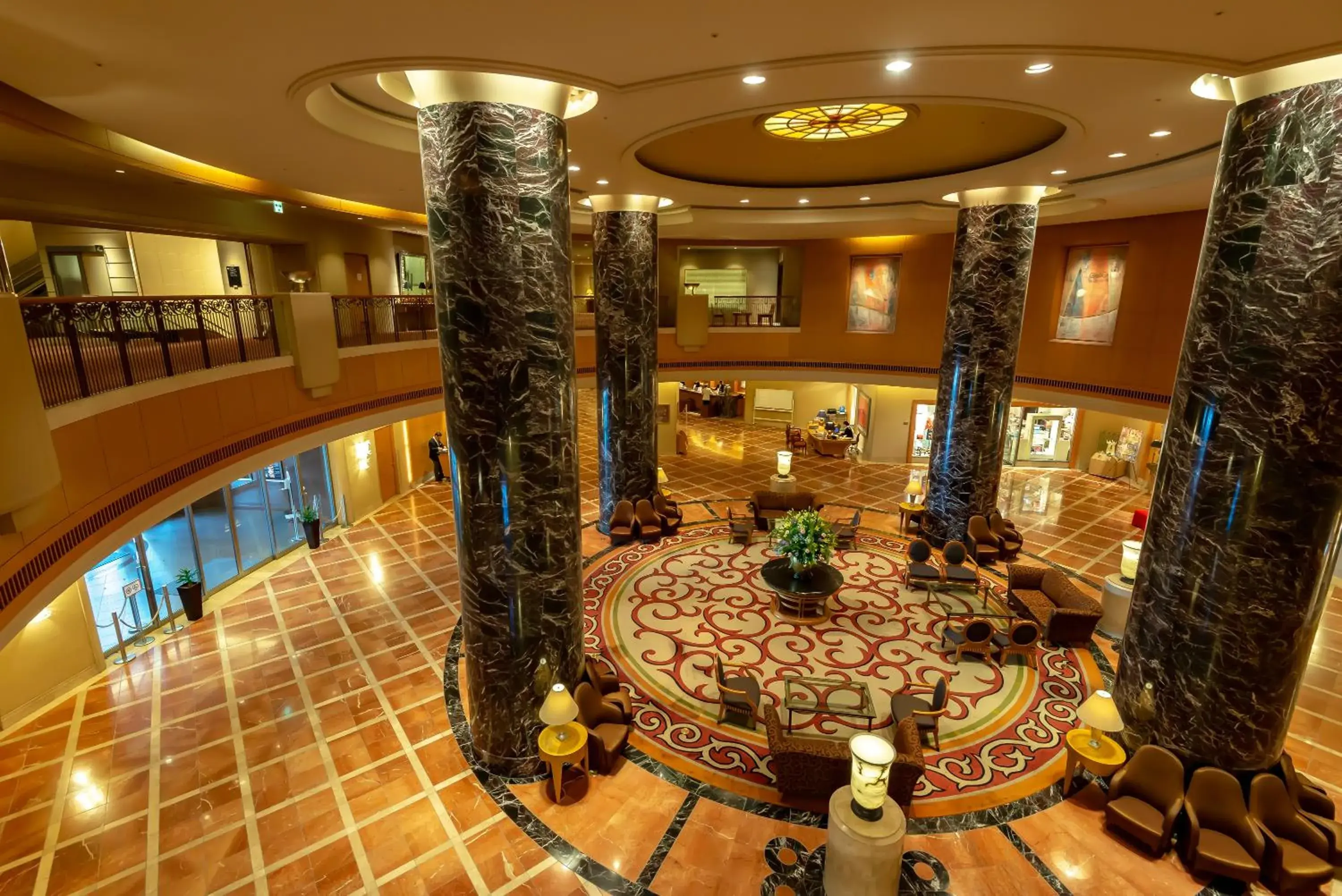 Lobby or reception in Hotel Okura Fukuoka