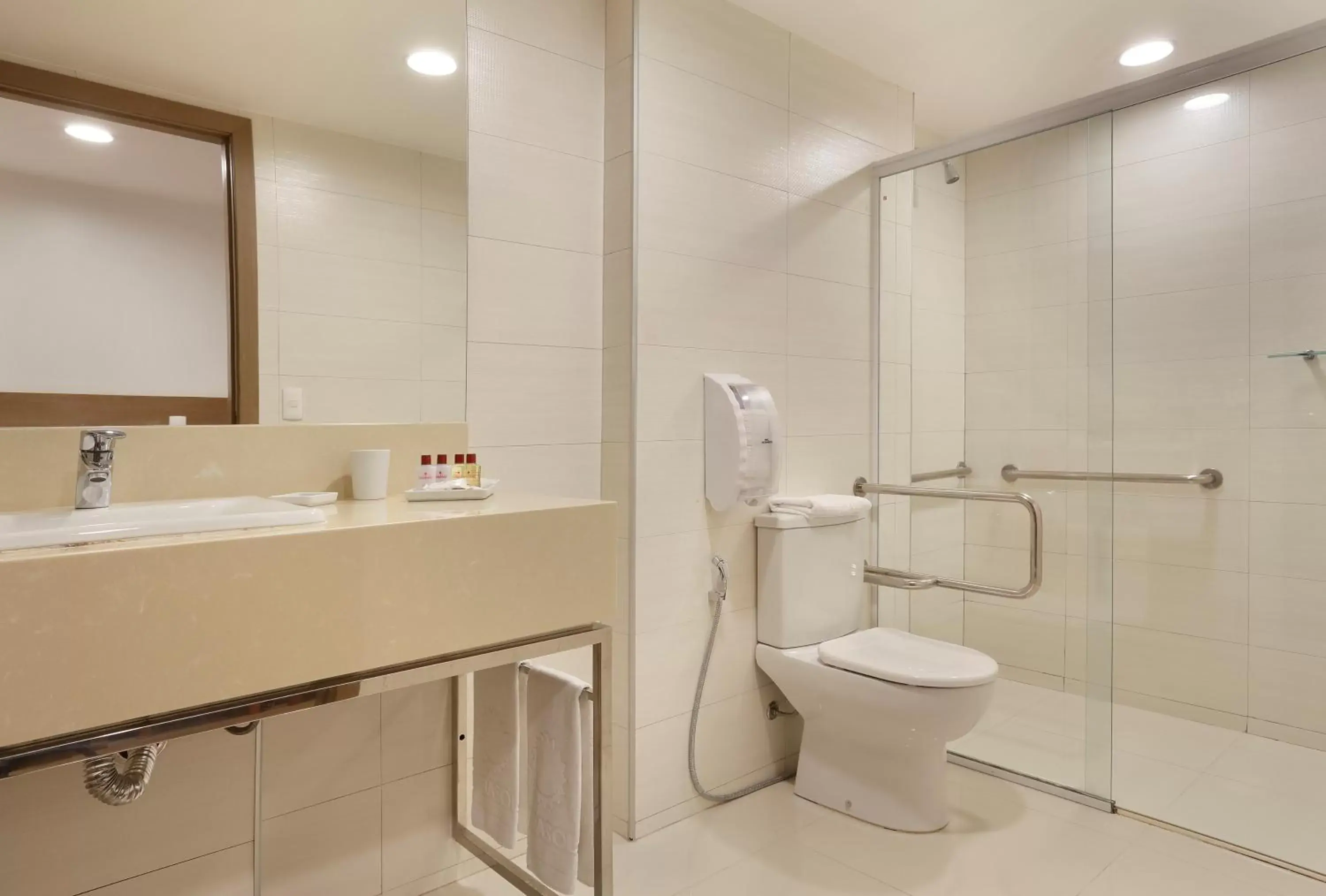 Toilet, Bathroom in Mirasol Copacabana Hotel