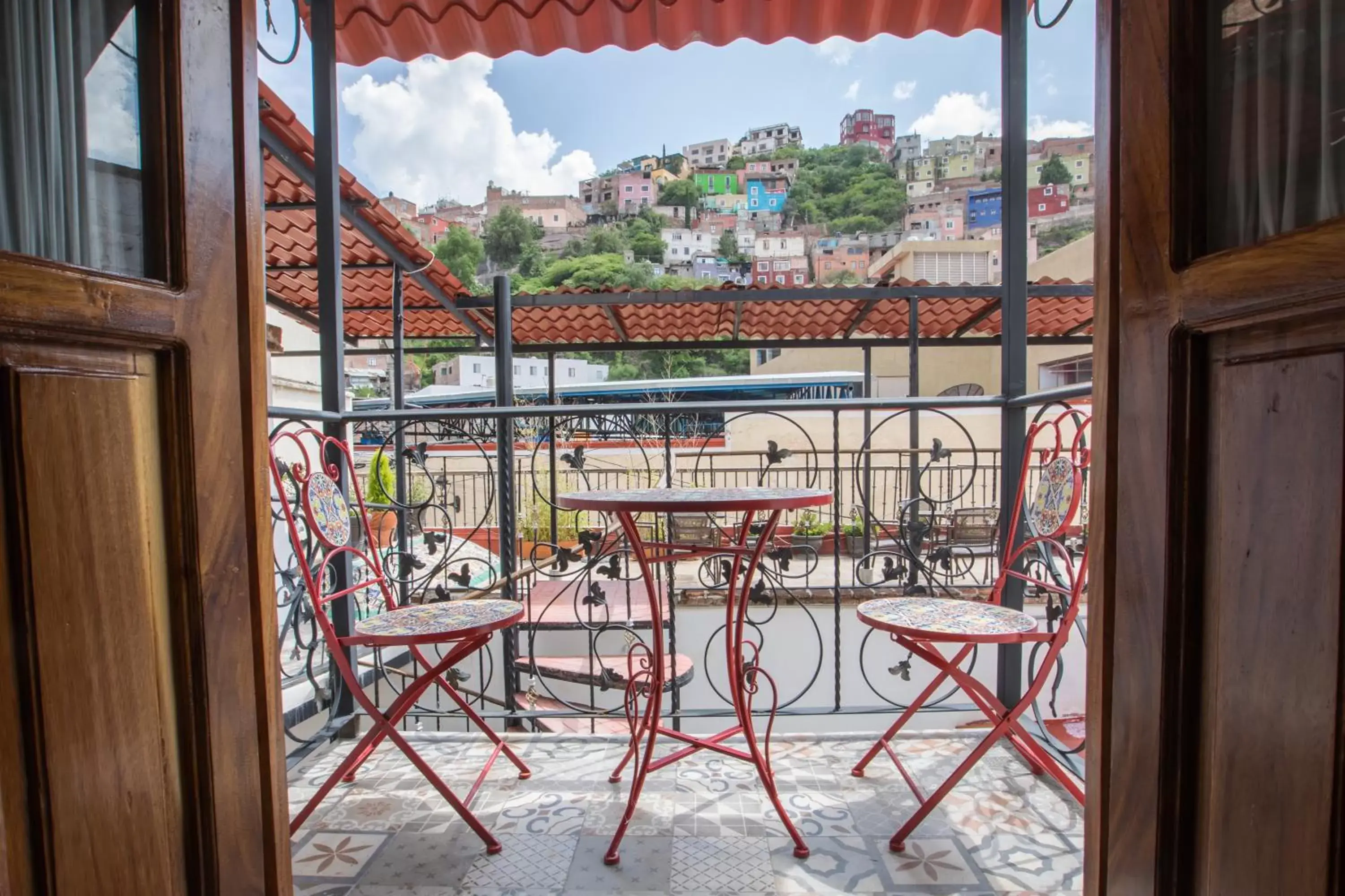 Balcony/Terrace in Hotel Casa Sangre de Cristo