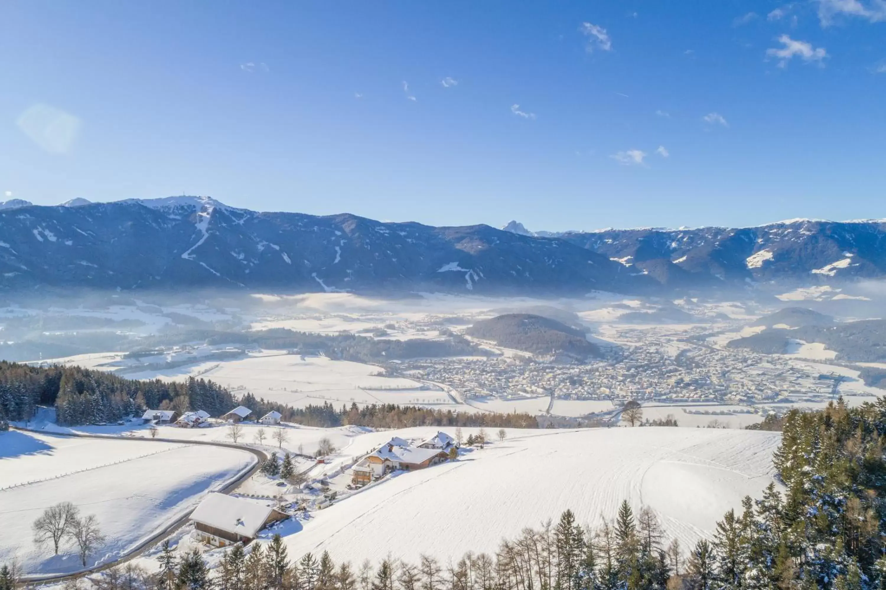 View (from property/room), Winter in Hotel Amaten