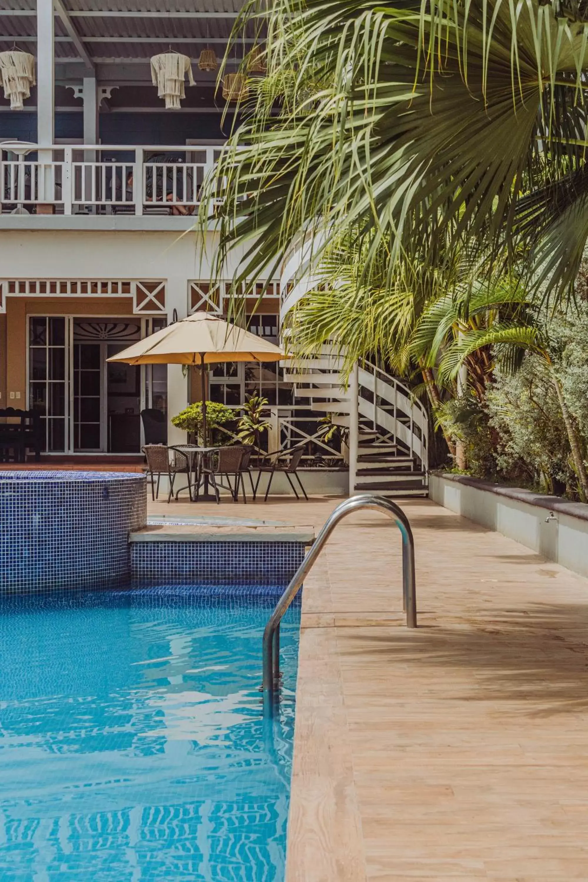 Swimming Pool in Hotel Casona del Lago