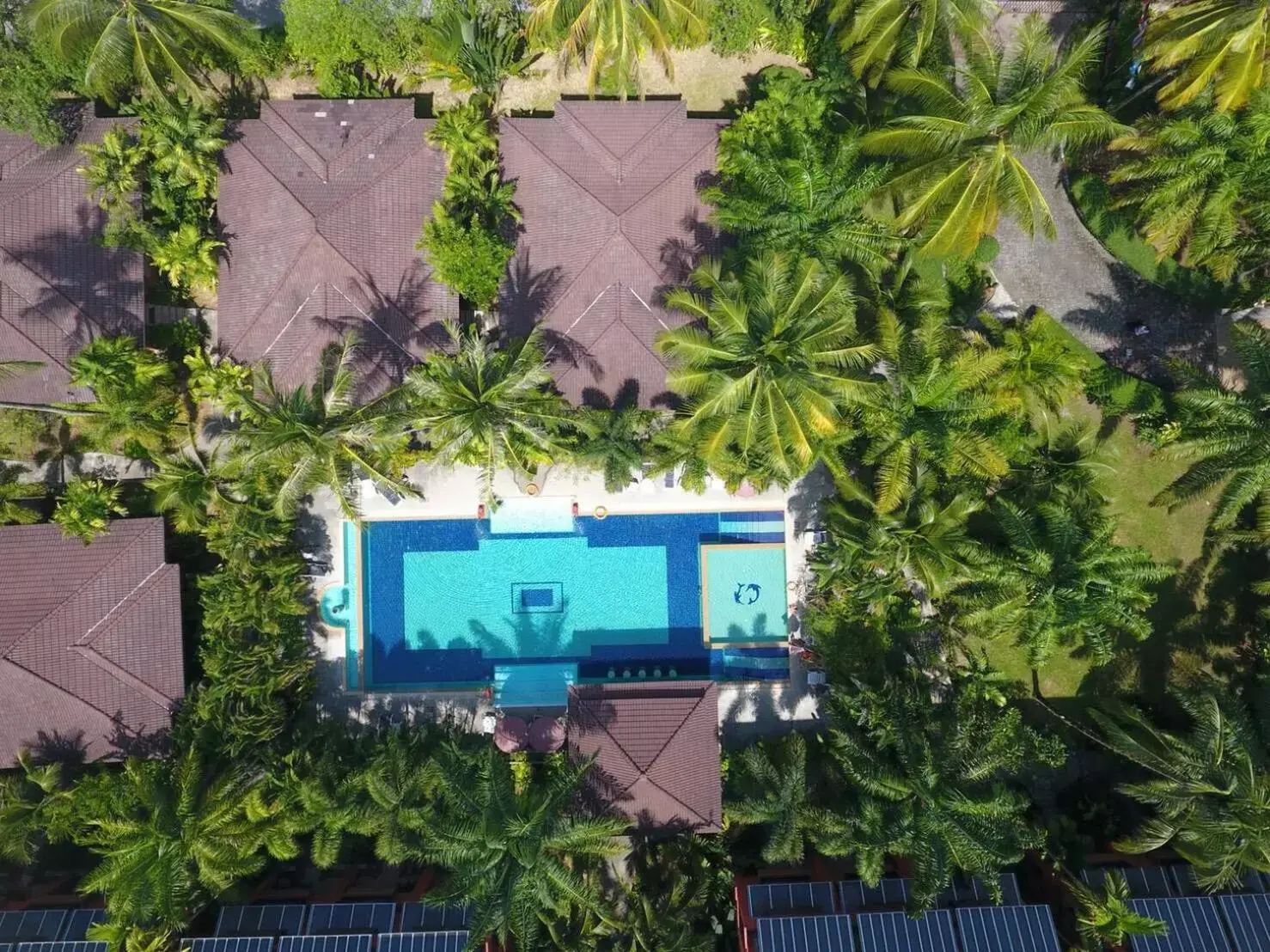 Bird's eye view, Bird's-eye View in Sudala Beach Resort