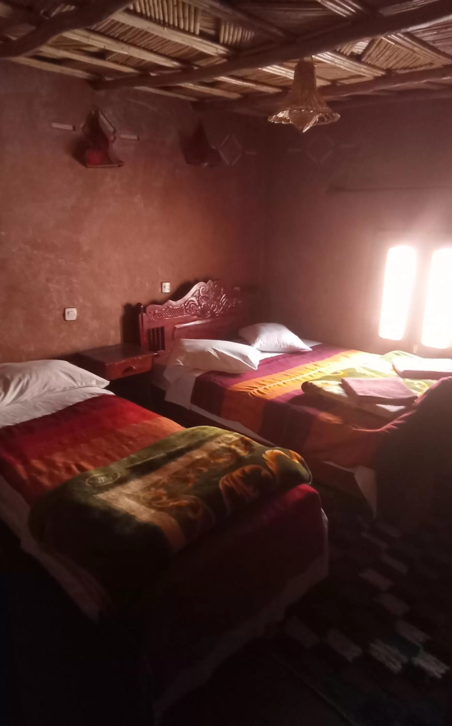 Bed in Maison d'Hôte Valentine