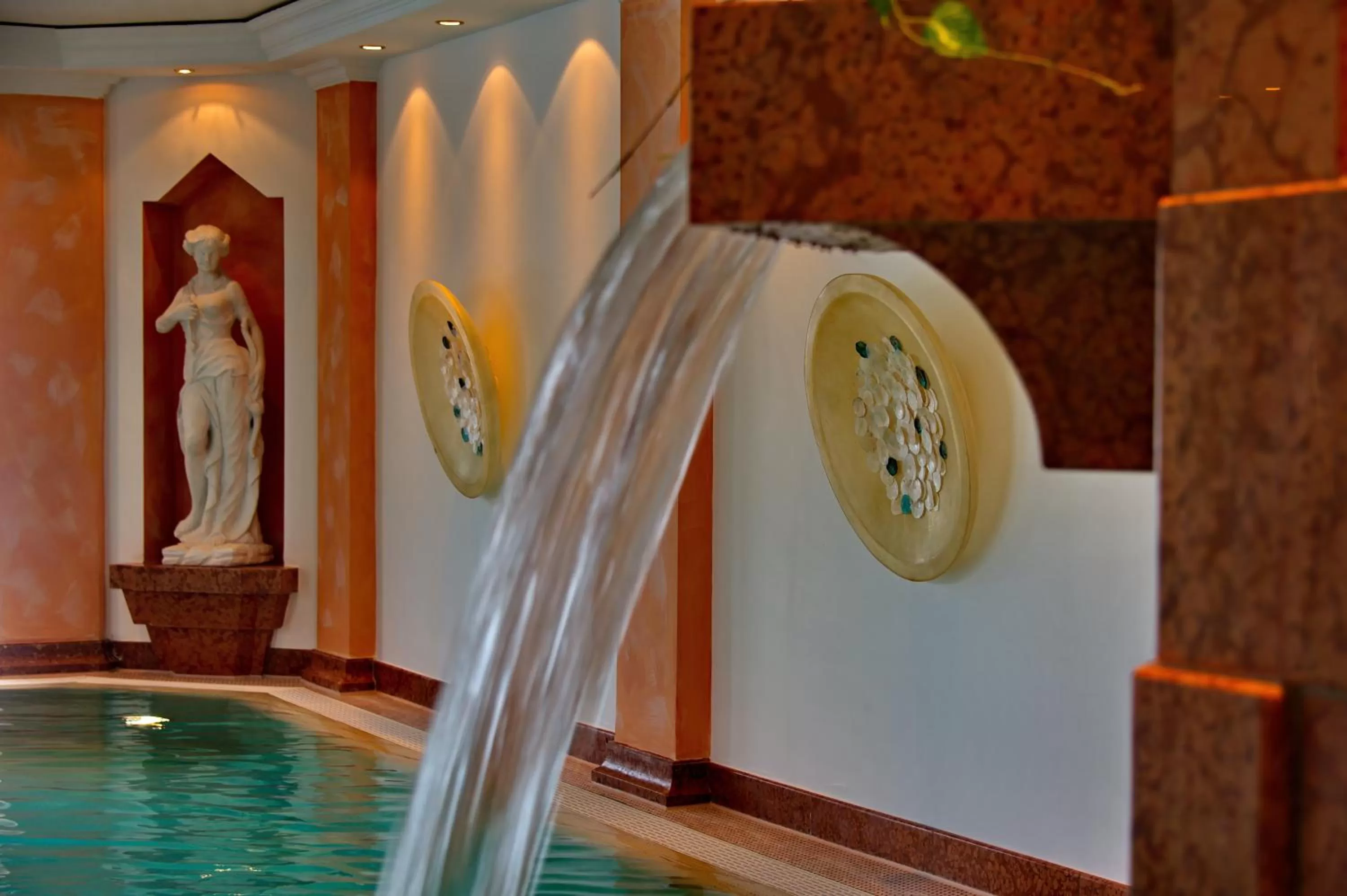 Swimming pool in DIANA Naturpark Hotel - Partnerbetrieb von "Oberstaufen PLUS GOLF"