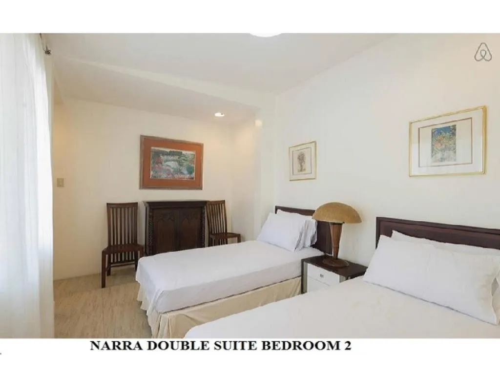 Bed in Agreeable Family Baguio Suites