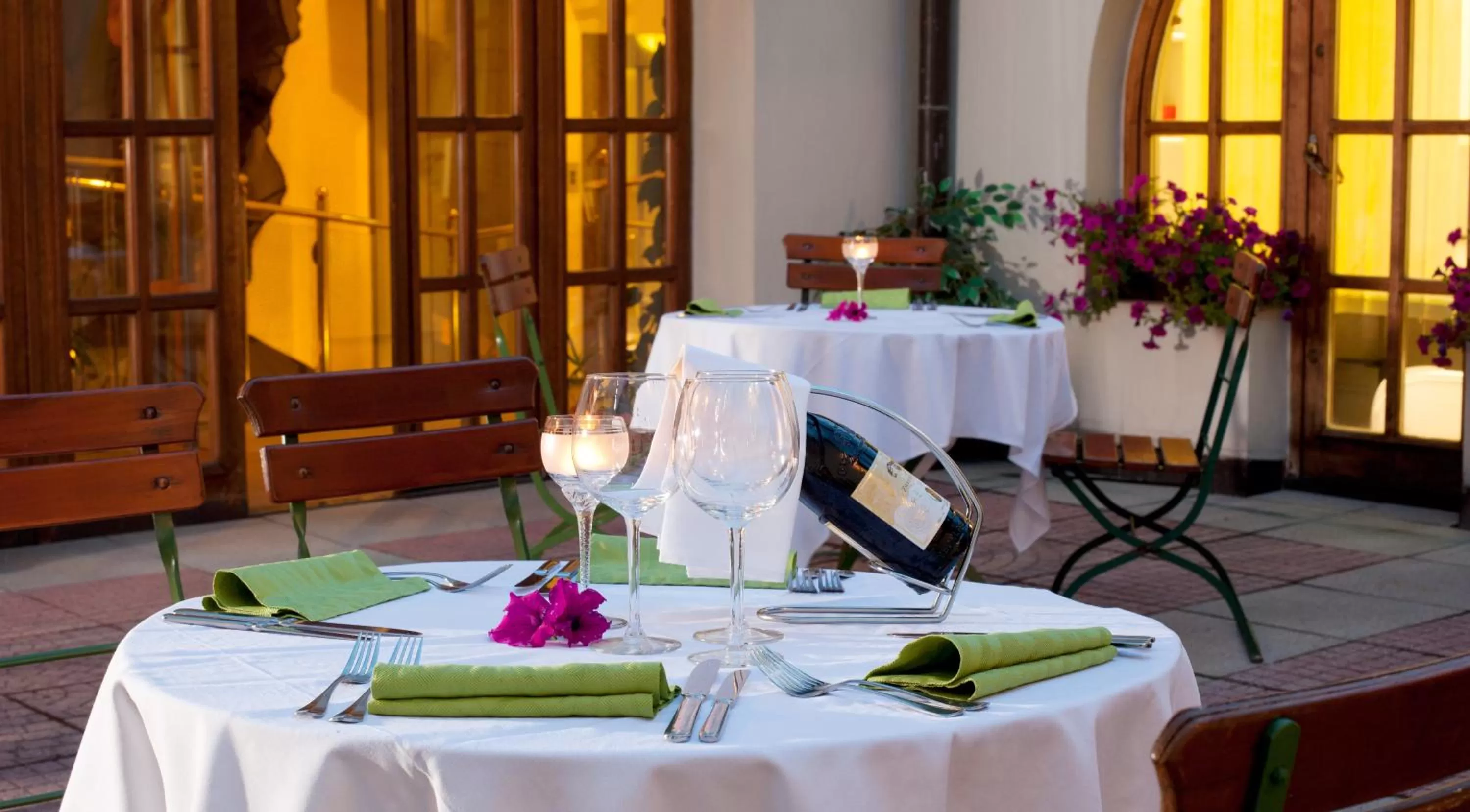 Balcony/Terrace in Hotel Concertino Zlatá Husa