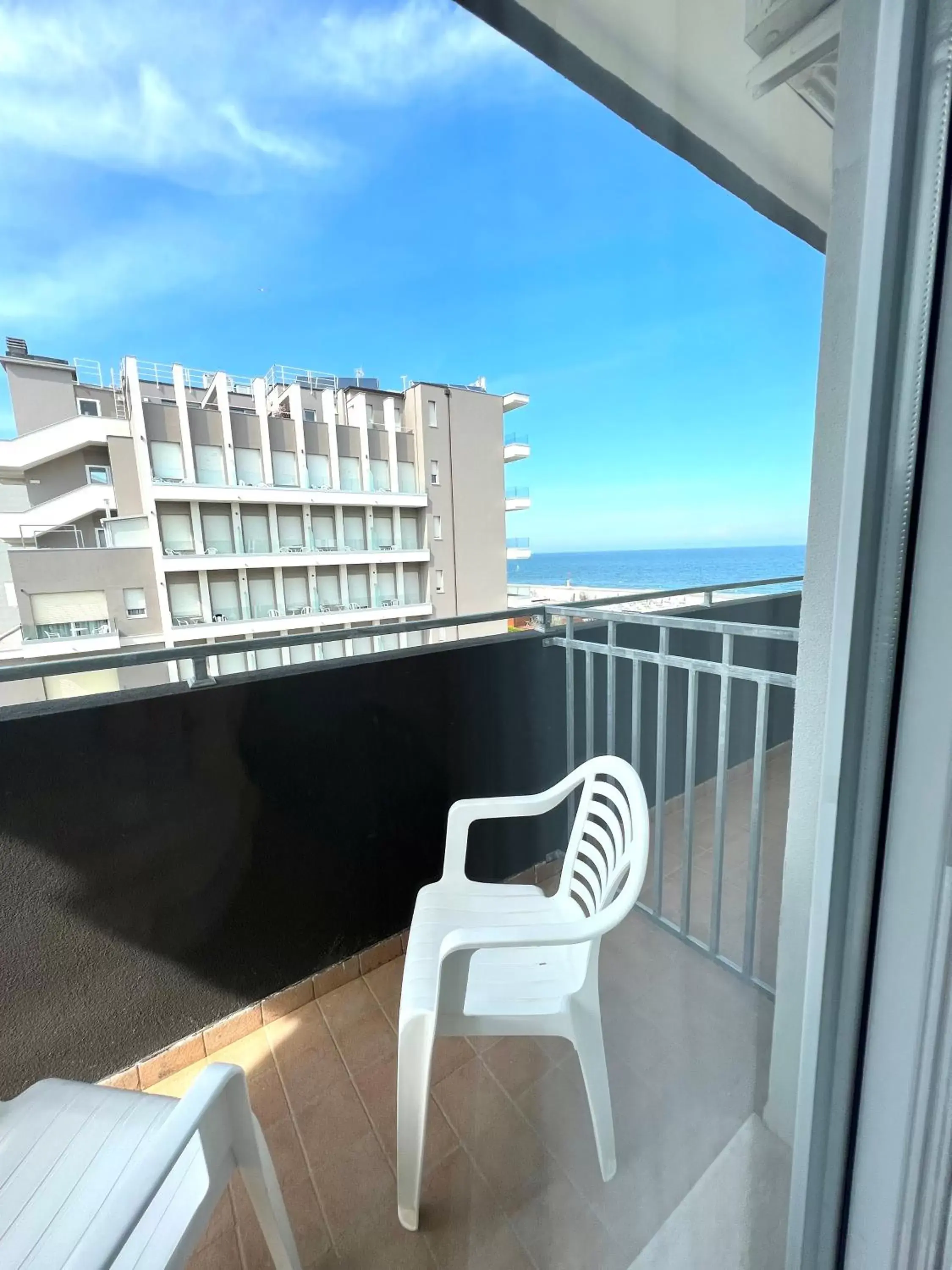 Balcony/Terrace in Hotel B&B Montecarlo