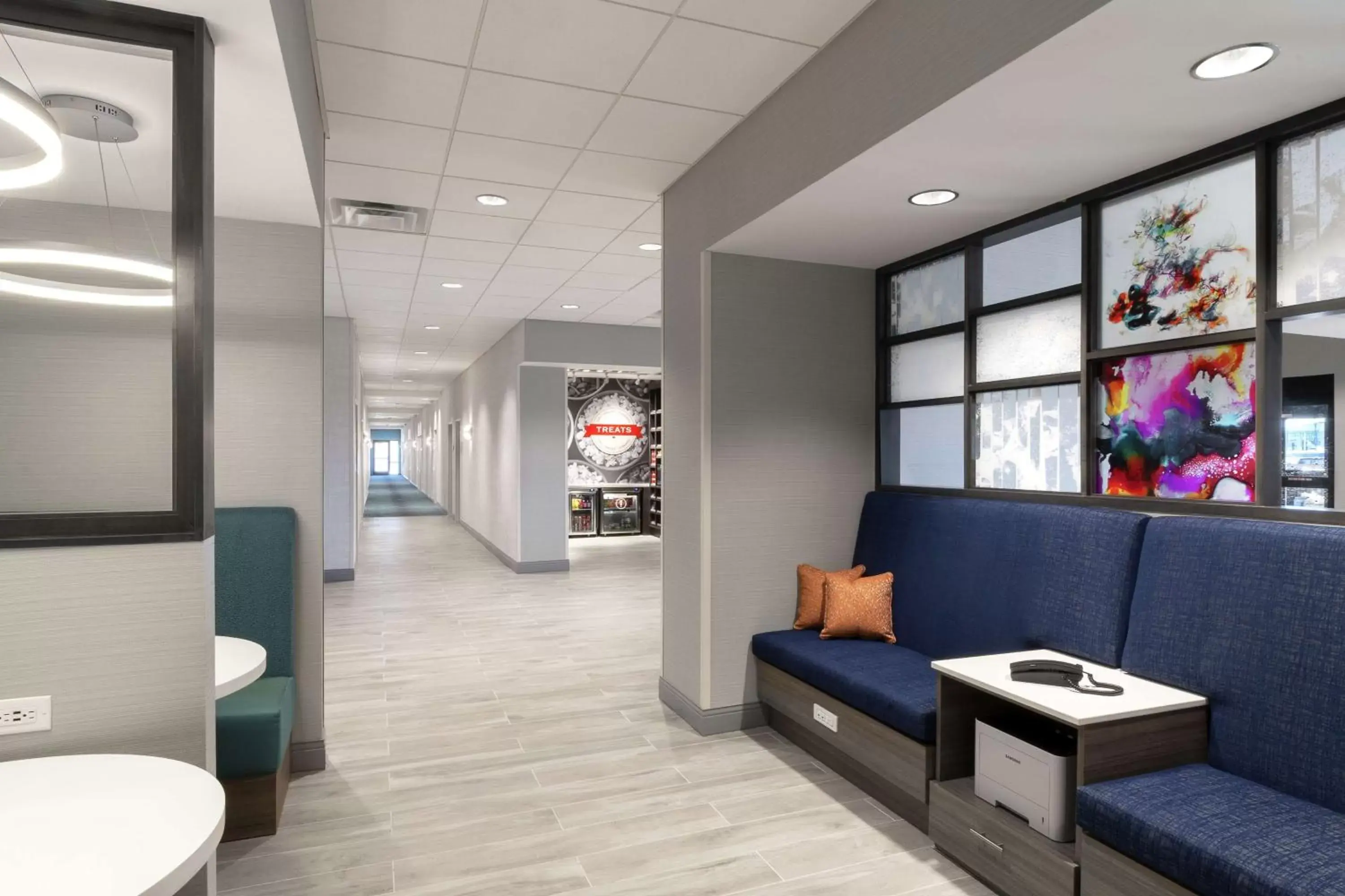 Lobby or reception, Seating Area in Hampton Inn O'Fallon, Il