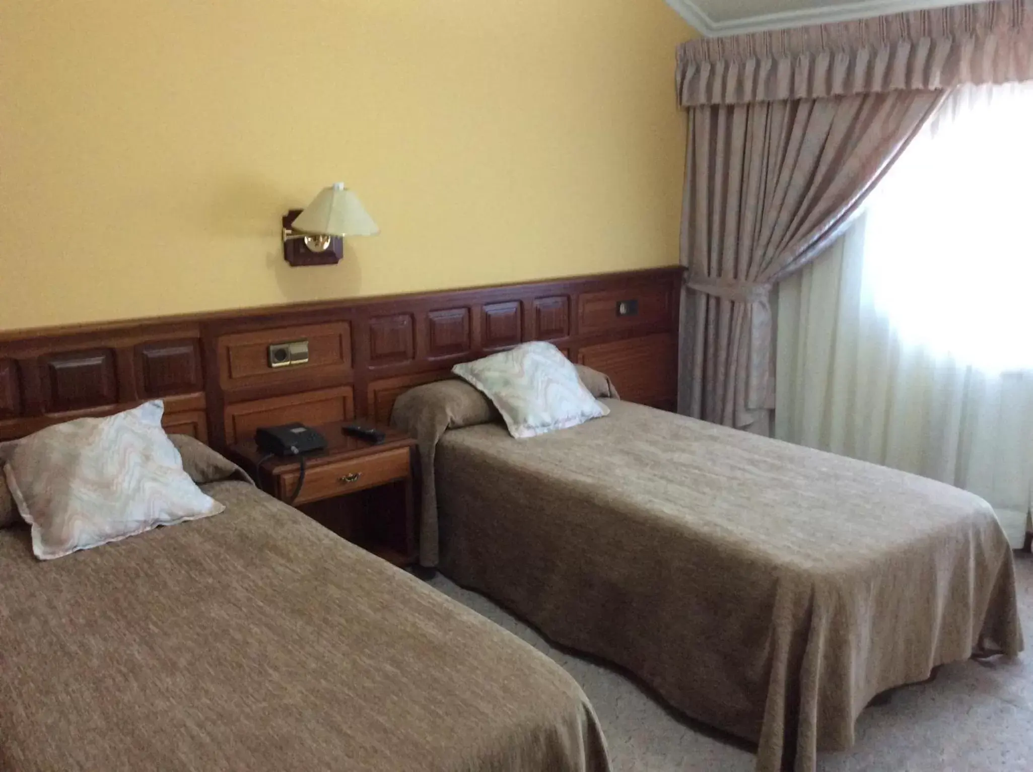 Bed in Hotel O Castelo
