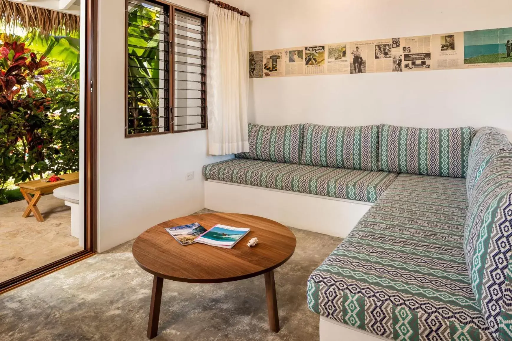 Seating Area in El Encuentro Surf Lodge