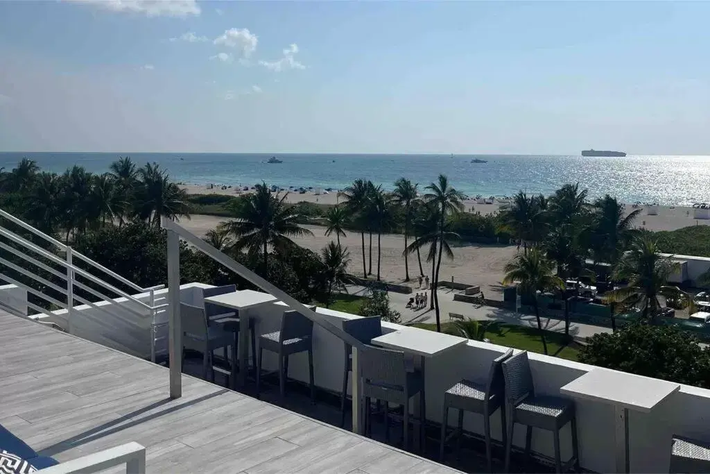 Sea view in Suites at The Strand on Ocean Drive