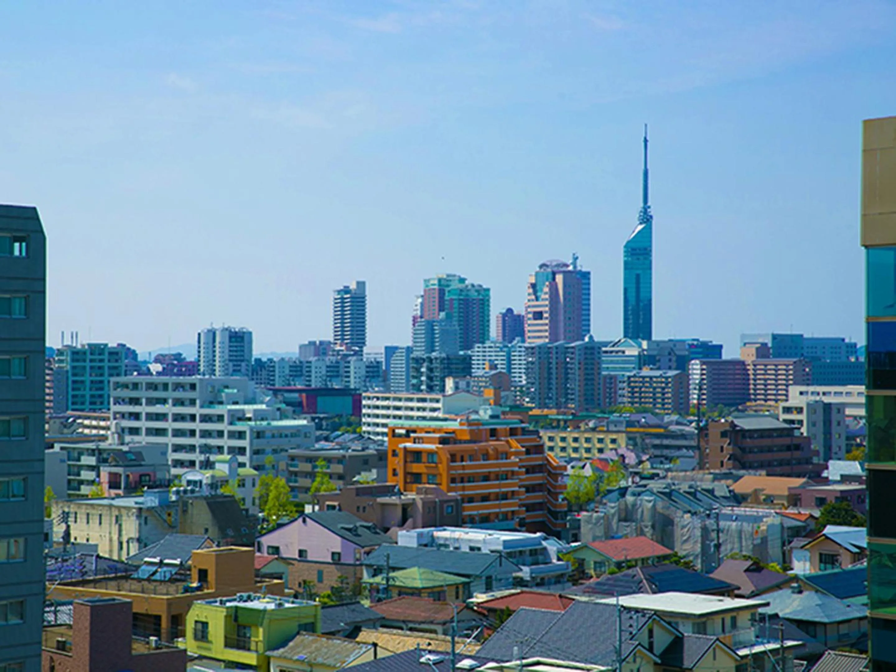 City view in Heiwadai Hotel 5