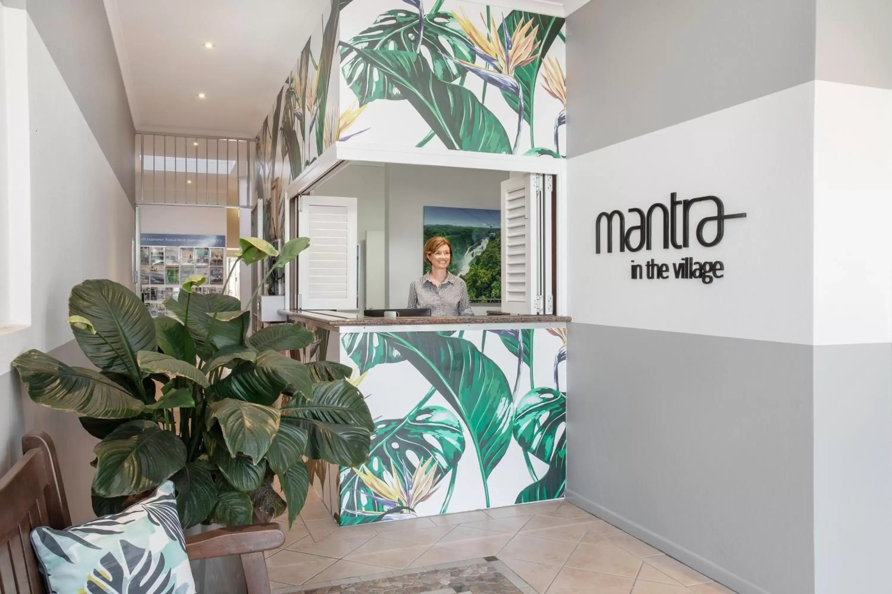 Lobby or reception in Mantra in the Village