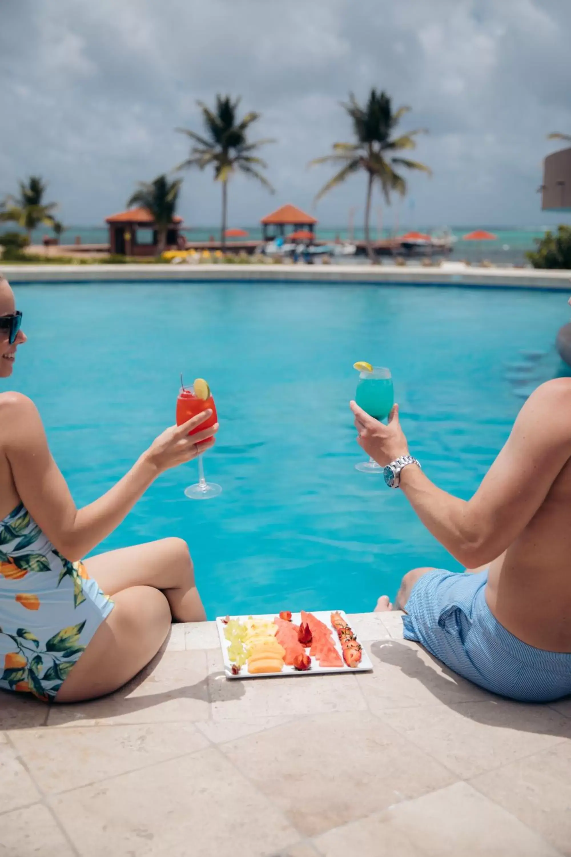 Swimming Pool in Grand Caribe Belize