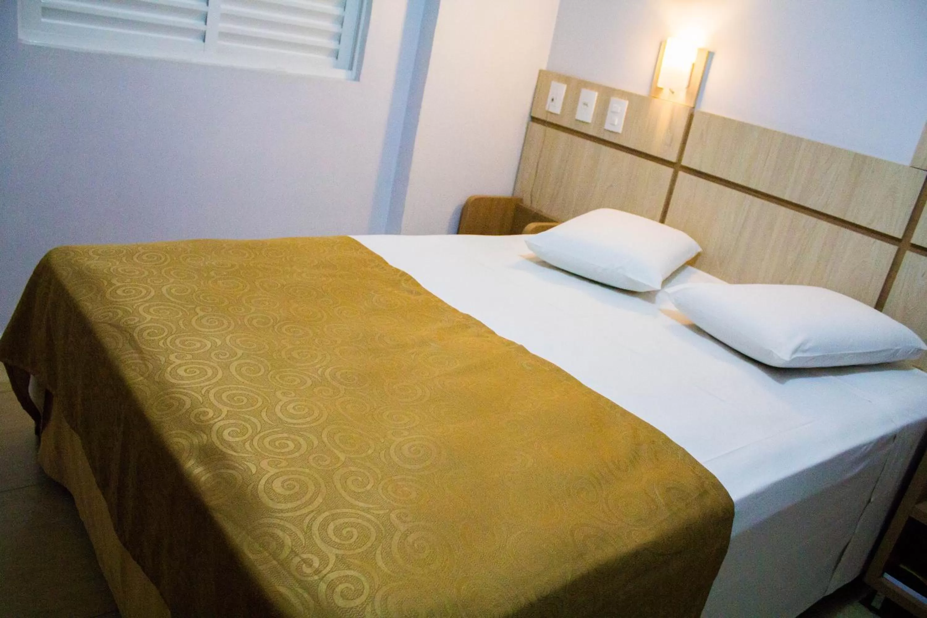 Bed in Hotel Baviera Iguassu