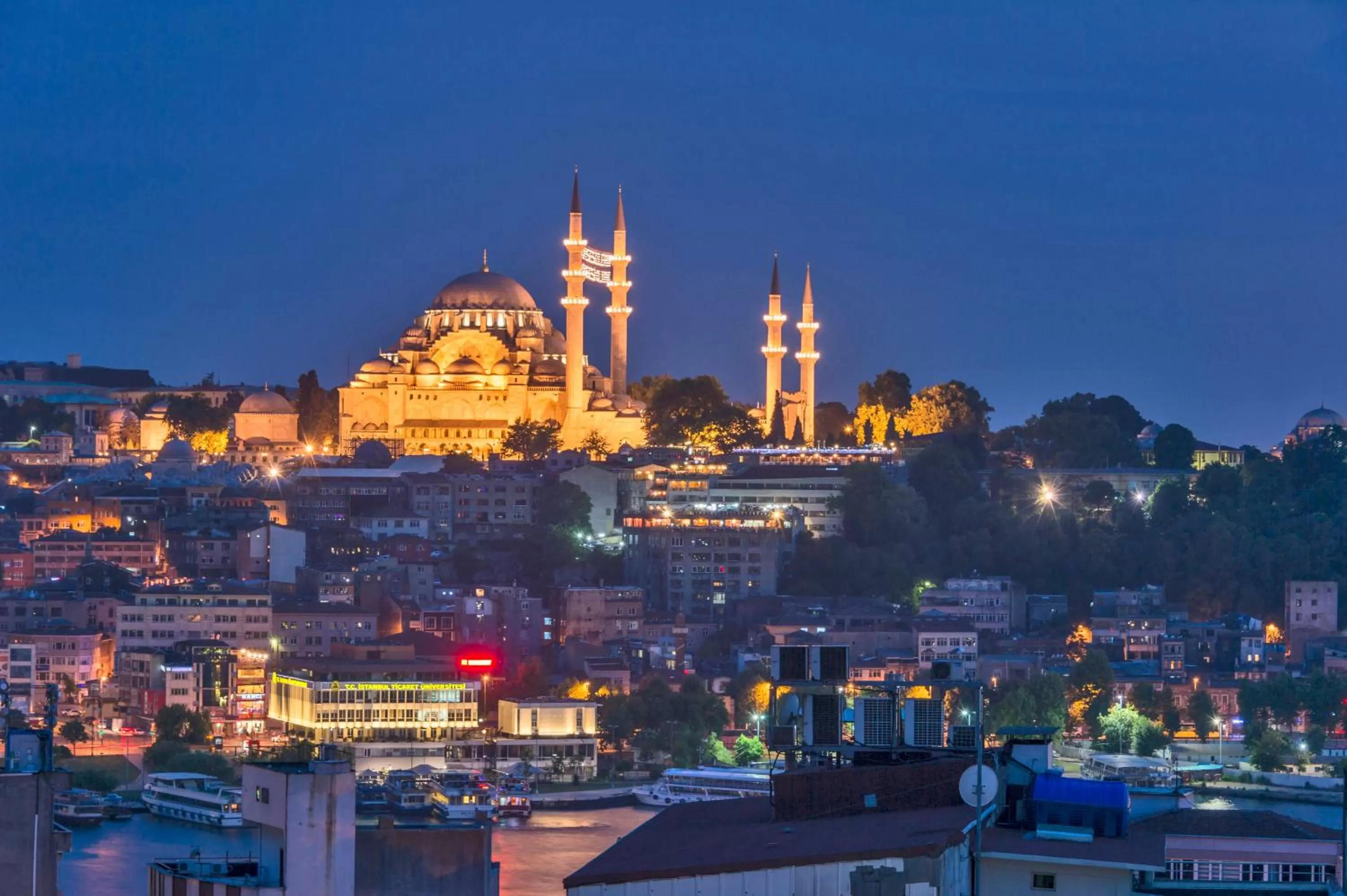 Off site in Galatower Hotel