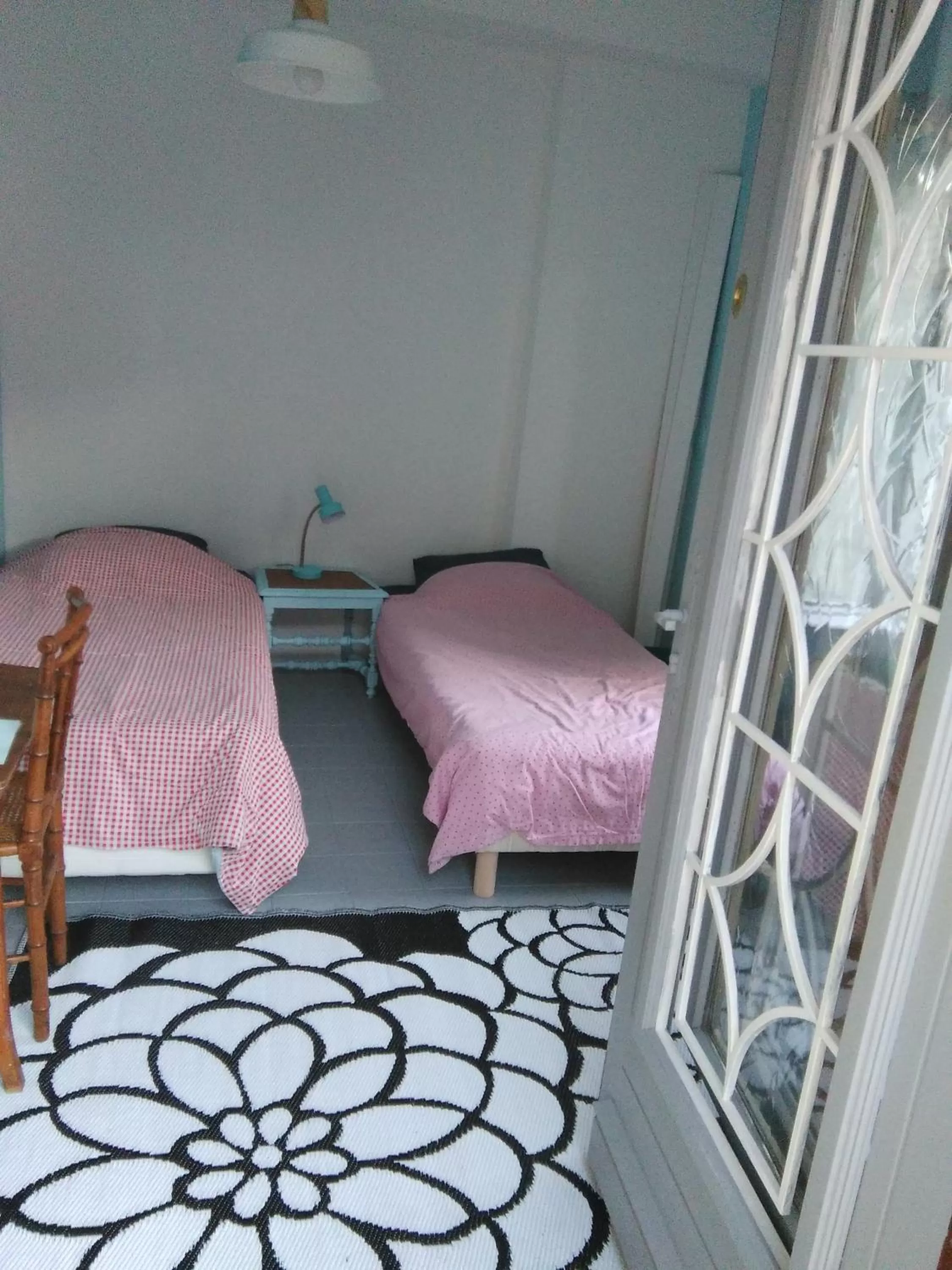 Bed in Chambre en ville dans un esprit campagne