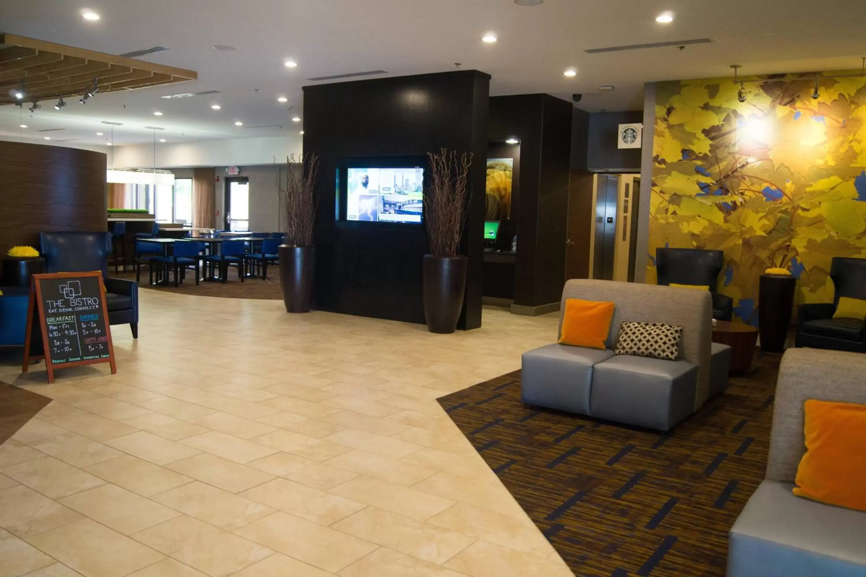 Lobby or reception, Lobby/Reception in Courtyard by Marriott Atlanta Conyers