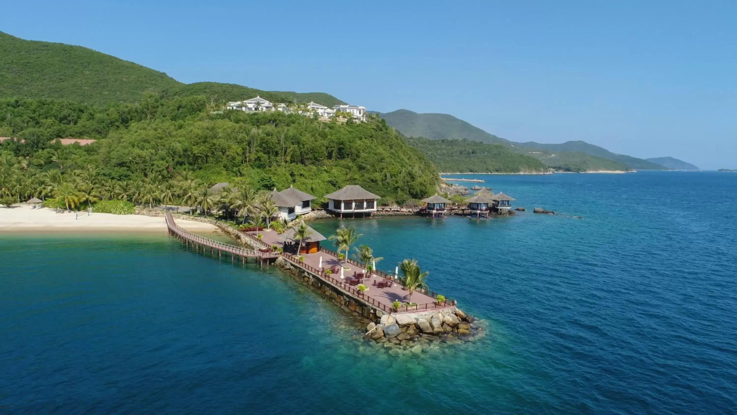 Bird's eye view in Vinpearl Luxury Nha Trang