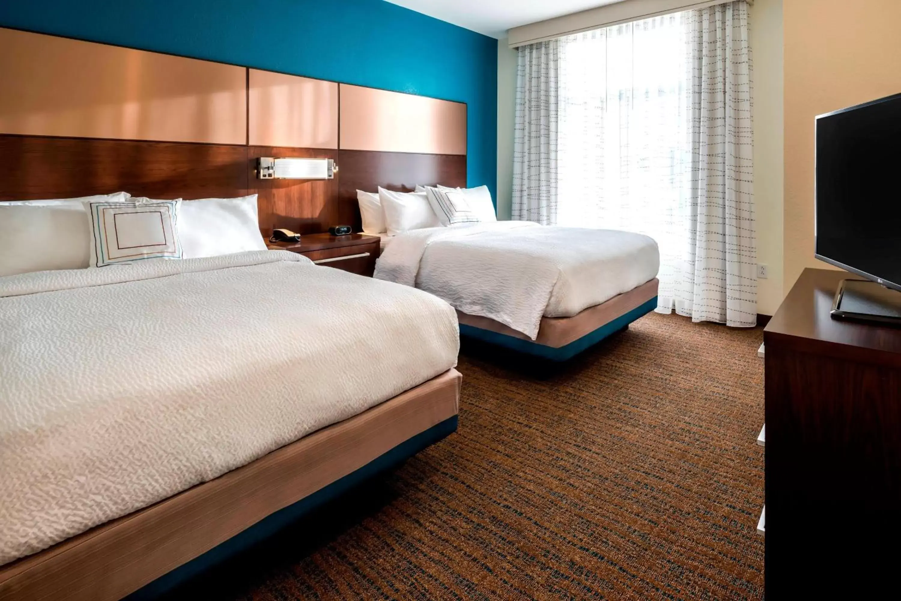 Bedroom, Bed in Residence Inn by Marriott Fishkill