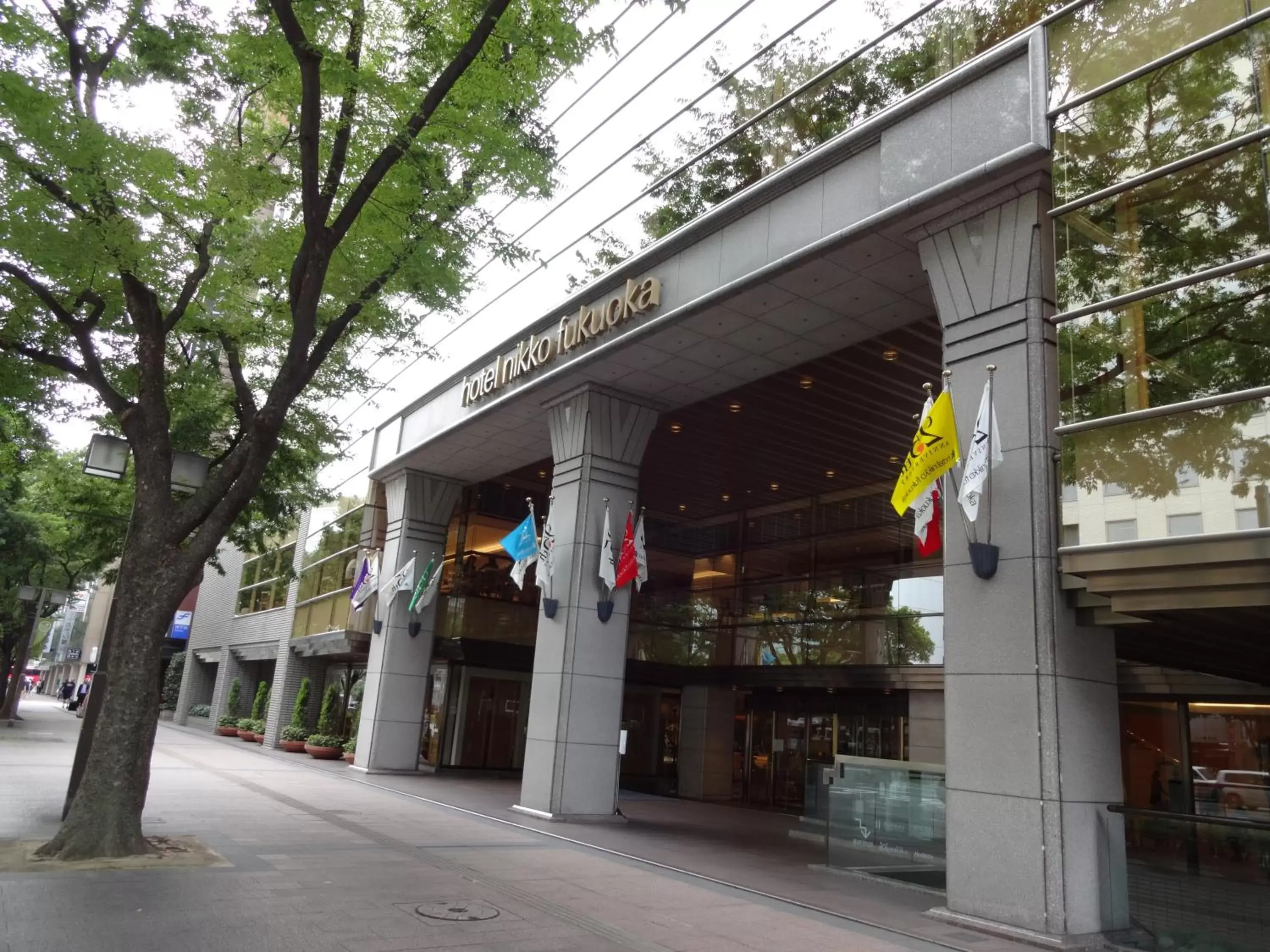 Facade/entrance in Hotel Nikko Fukuoka