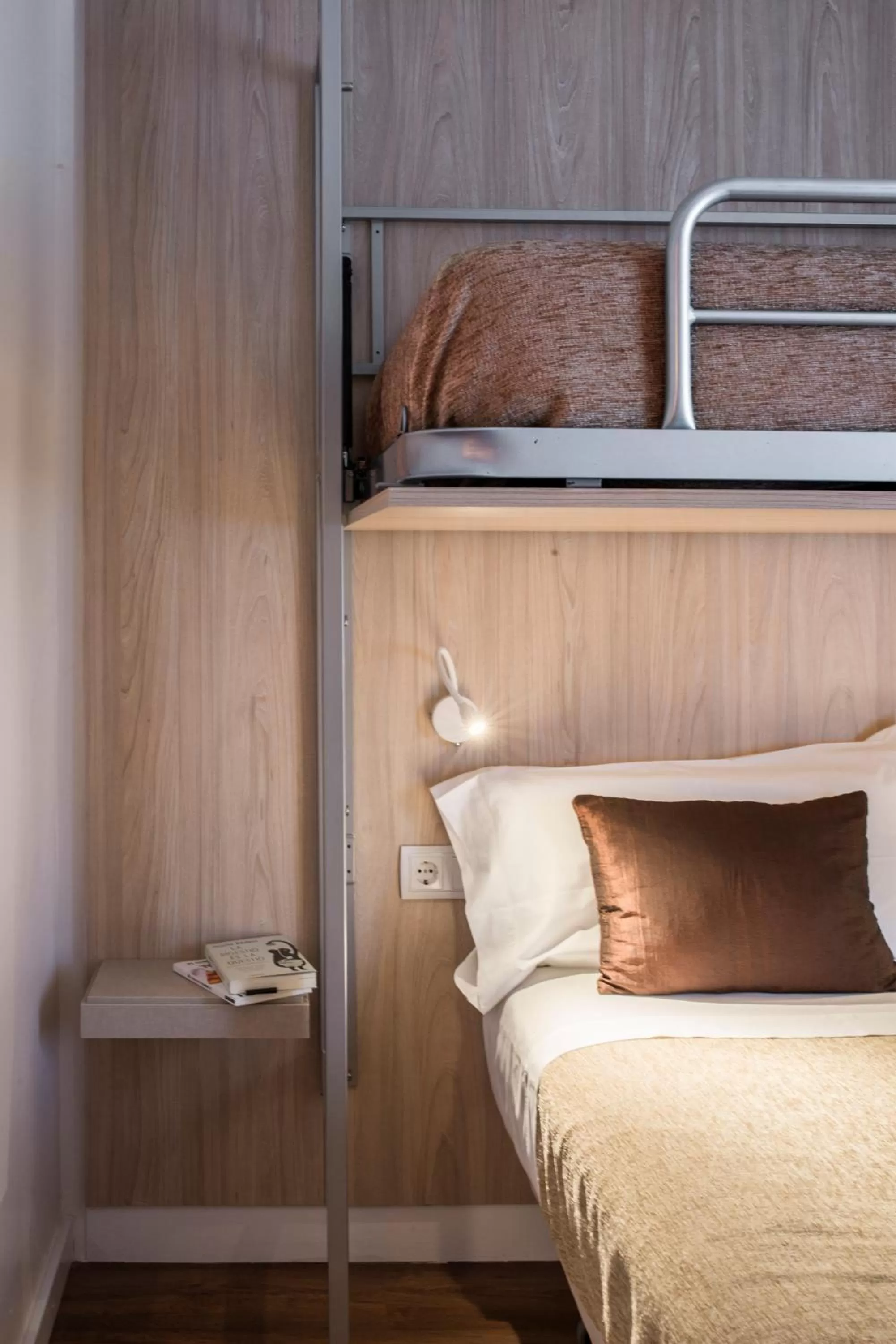 Decorative detail, Bed in La Trobada Hotel Boutique