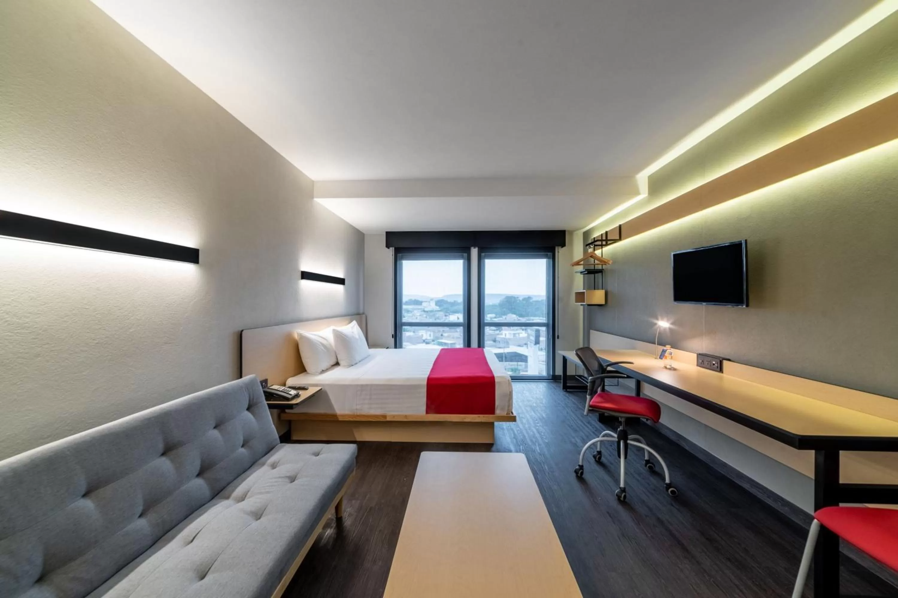 Bedroom, Bed in City Express by Marriott Lagos de Moreno