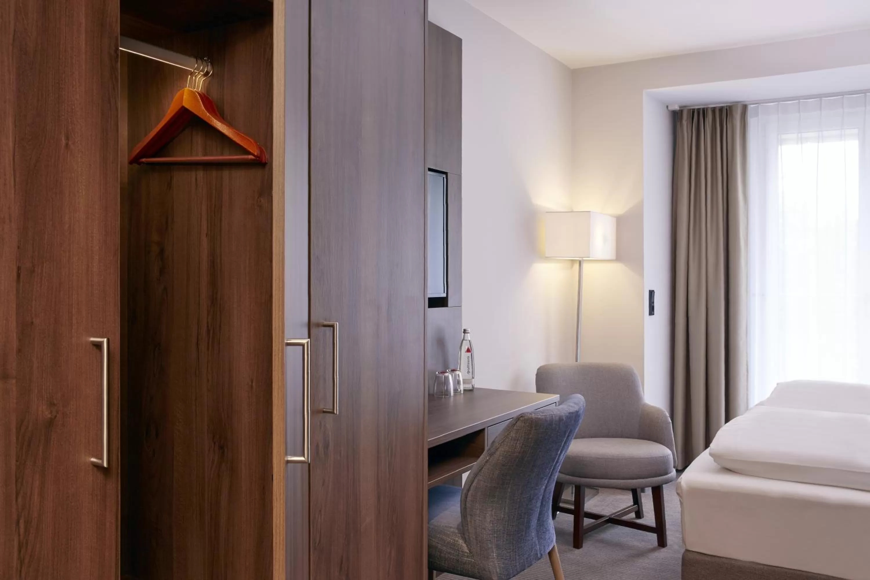 Photo of the whole room, Bed in HYPERION Hotel Berlin