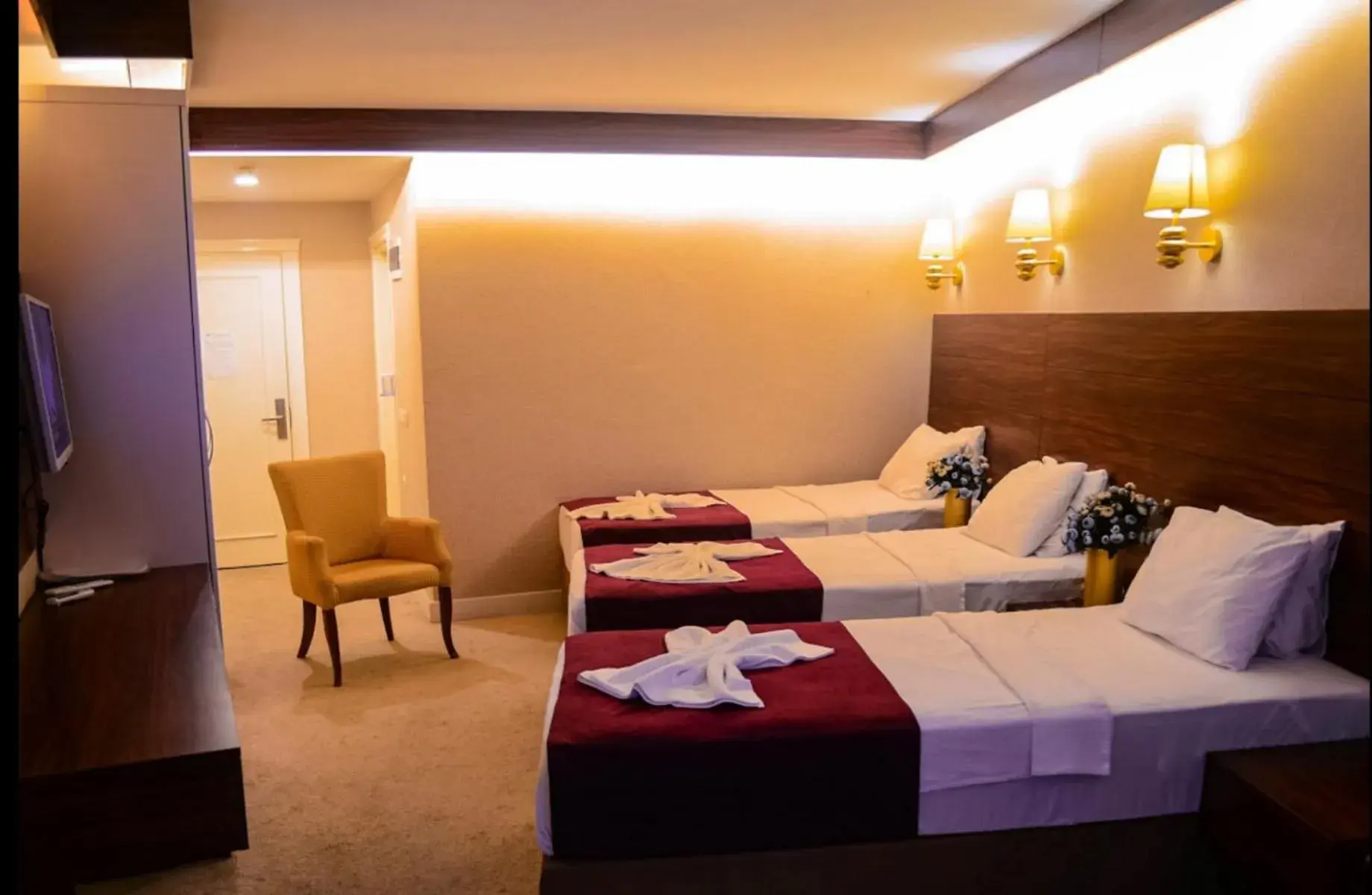 Bedroom, Bed in Bilgehan Hotel