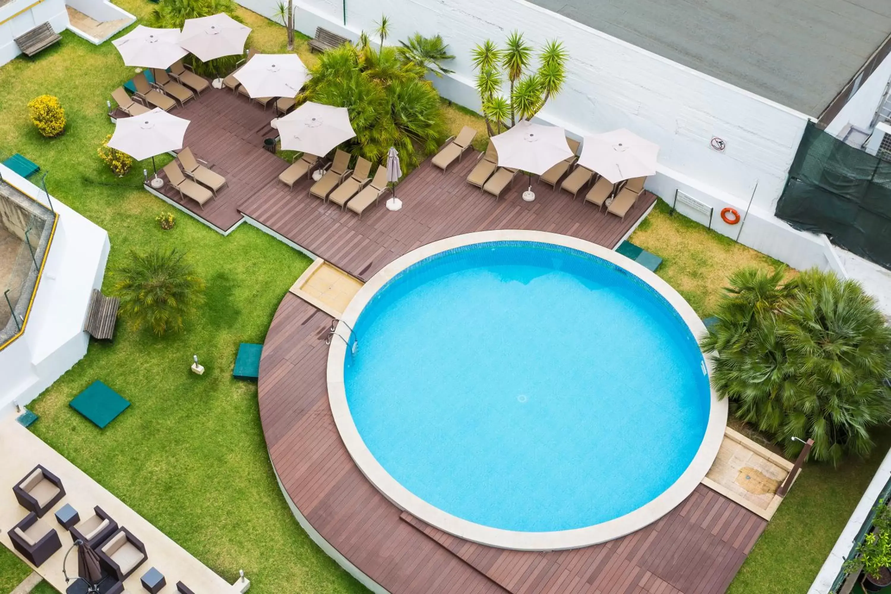 Pool View in Legendary Lisboa Suites
