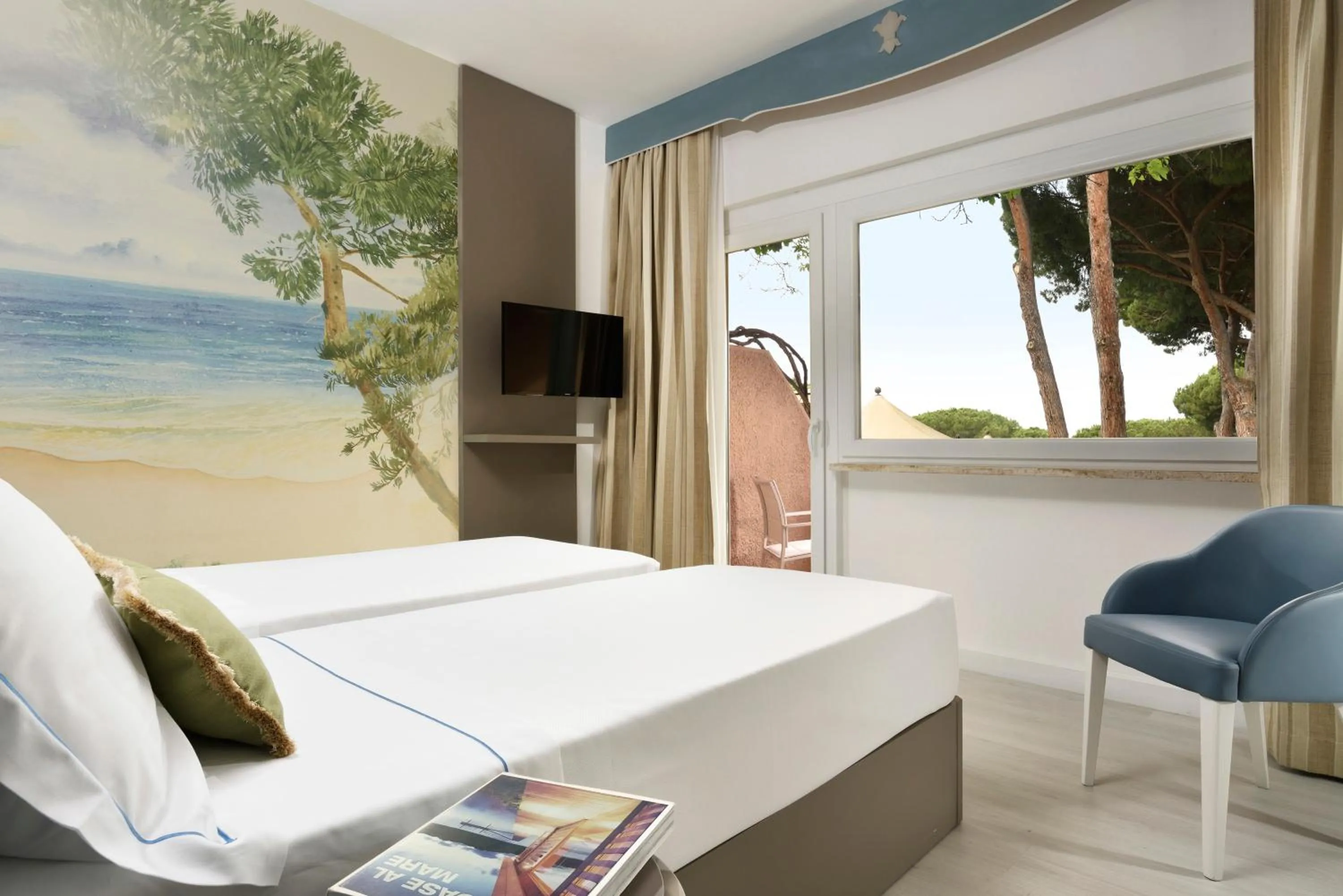 Bedroom in Golf Hotel Punta Ala