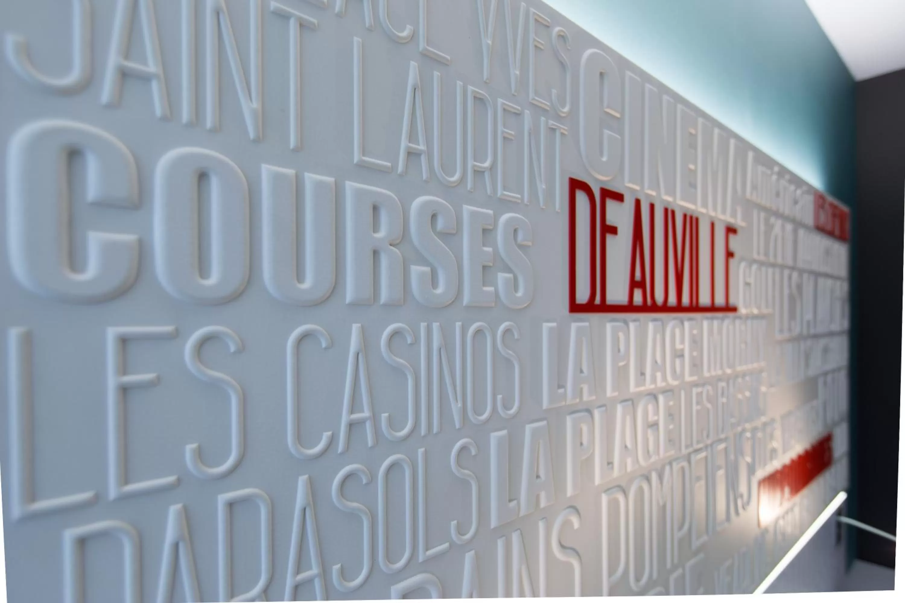 Decorative detail in ibis Styles Deauville Centre