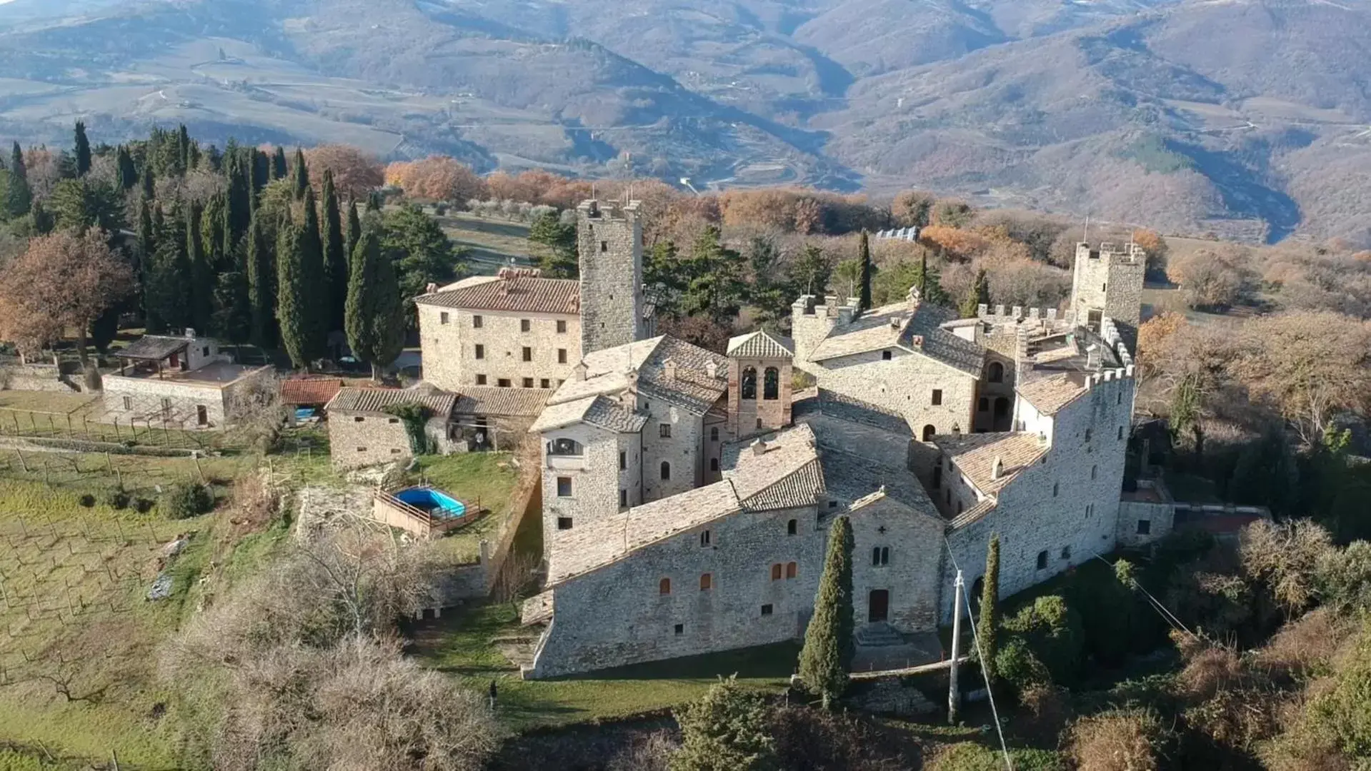 Neighbourhood, Bird's-eye View in Castello Di Giomici