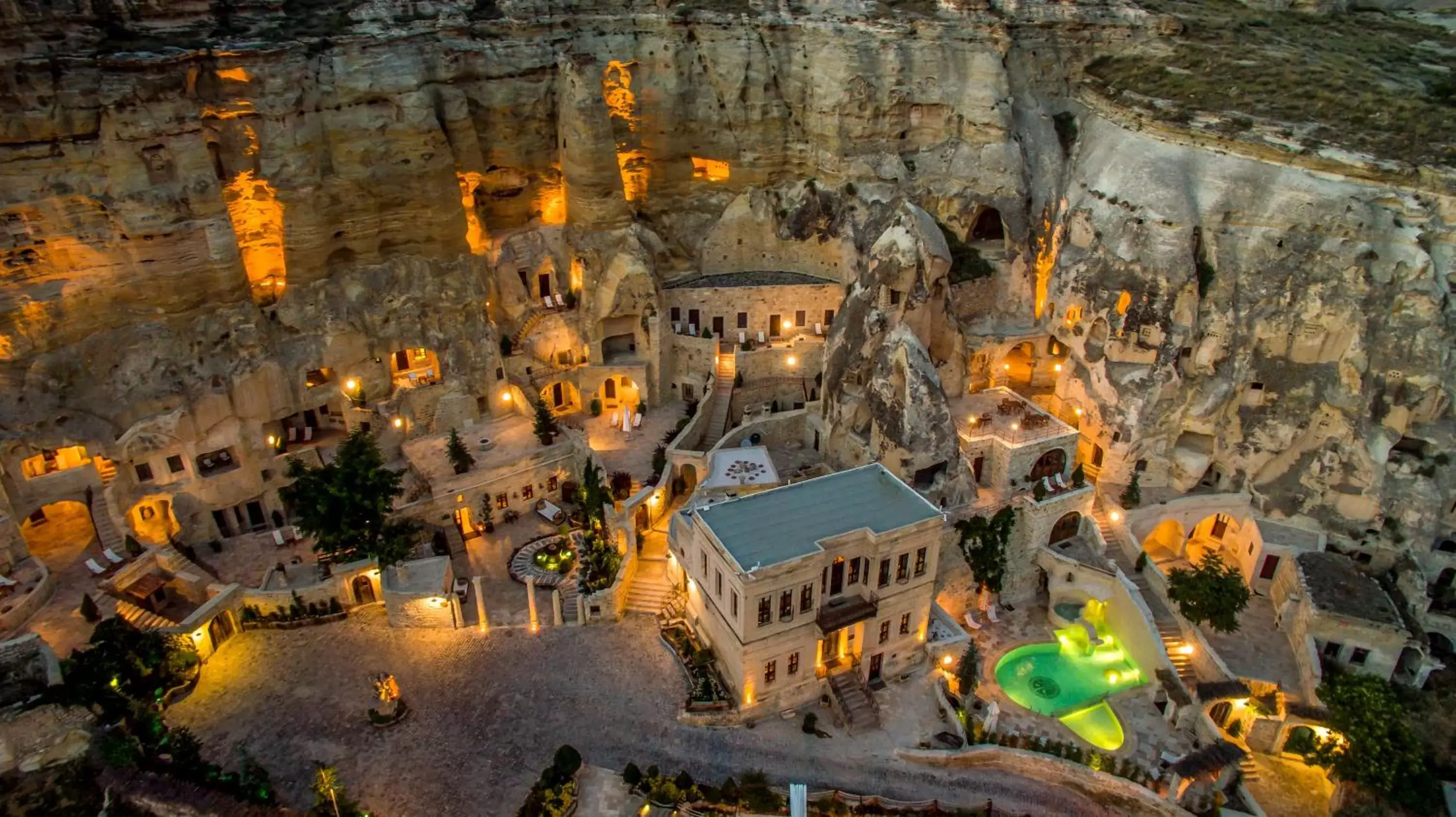 Property building, Bird's-eye View in Yunak Evleri Cappadocia