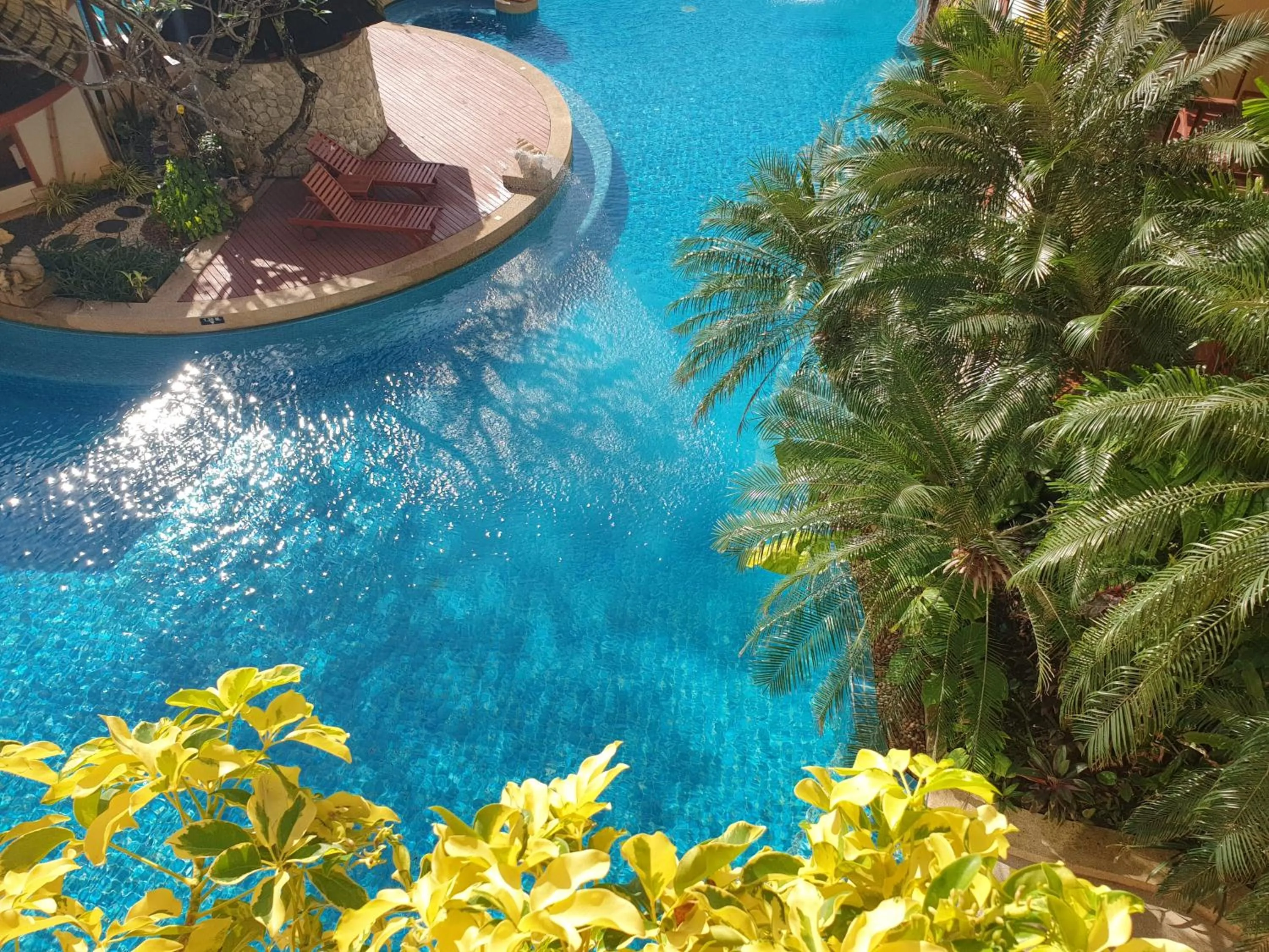 Swimming pool in Patong Paragon Resort & Spa SHA Extra Plus