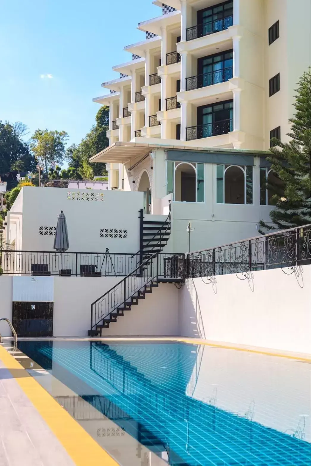 Swimming pool, Property Building in Heaven View Krabi SHA
