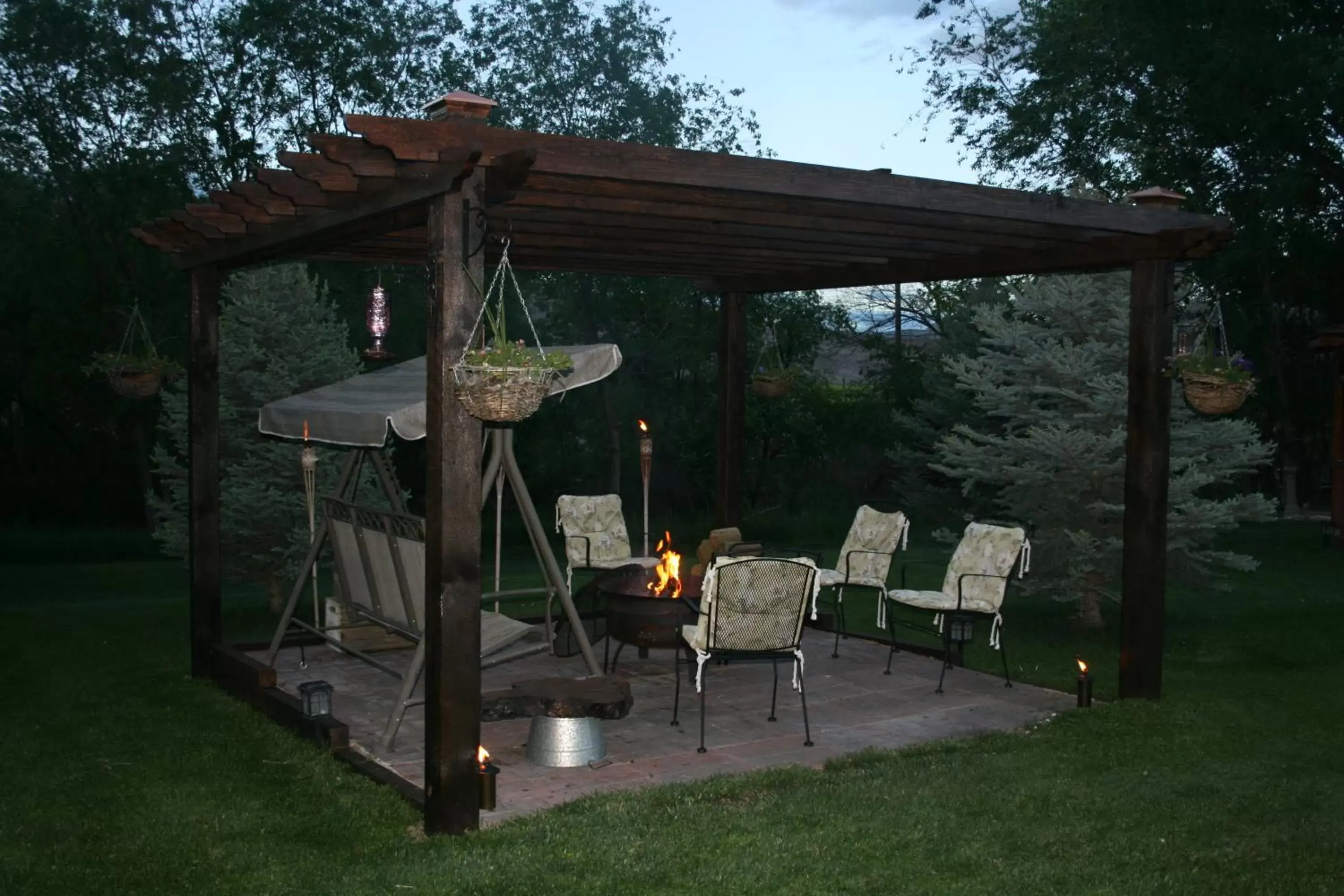 Seating area in Dreamcatcher Bed and Breakfast