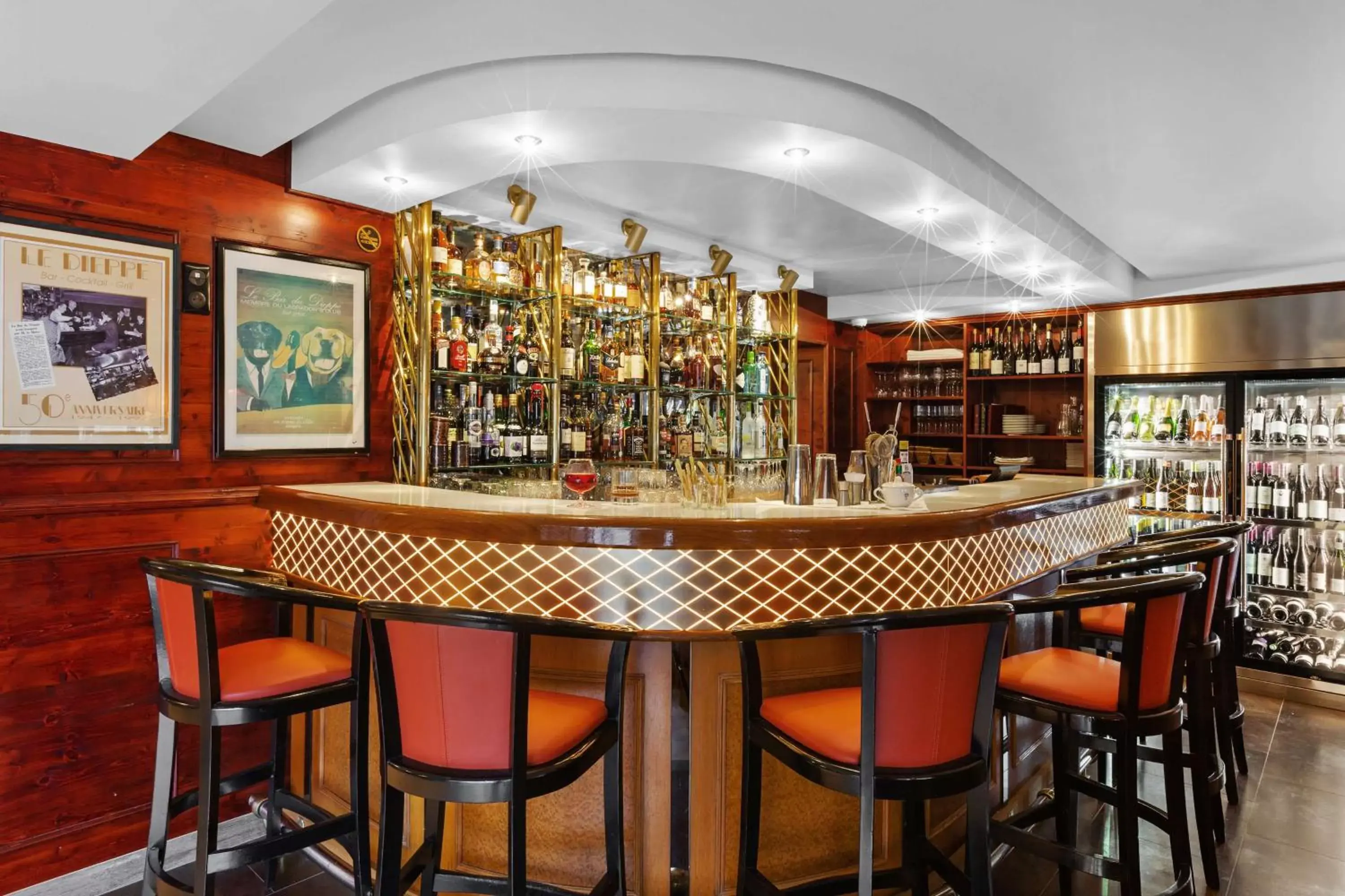 Lounge or bar, Lounge/Bar in Best Western Plus Hotel de Dieppe 1880
