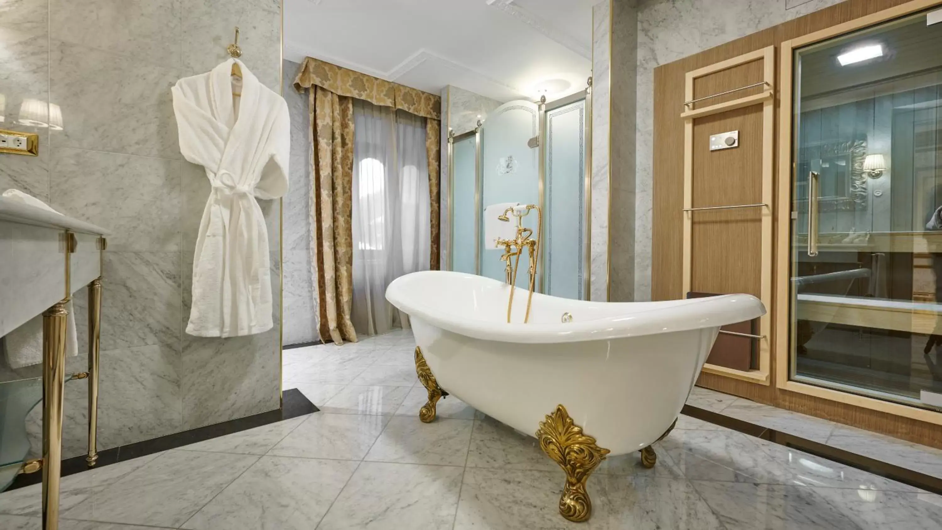 Shower, Bathroom in Hotel Flüela Davos, in The Unbound Collection by Hyatt